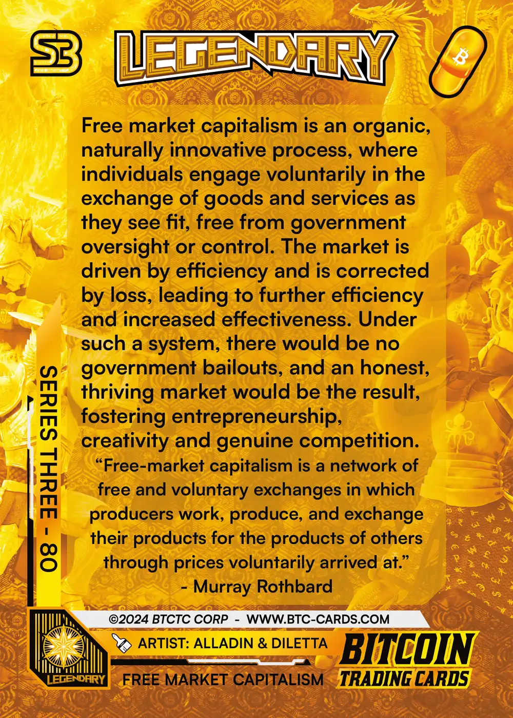 Free Market Capitalism (/100) card back
