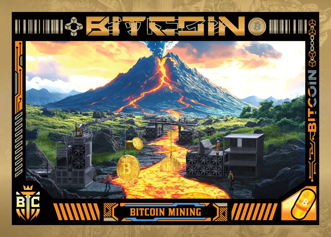 Bitcoin Mining (Gold) thumbnail