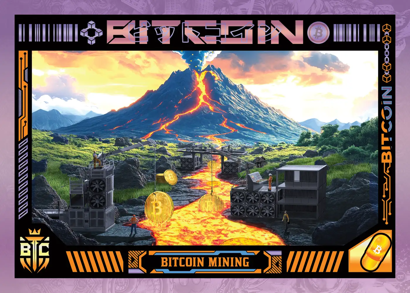 Bitcoin Mining (Purple) thumbnail