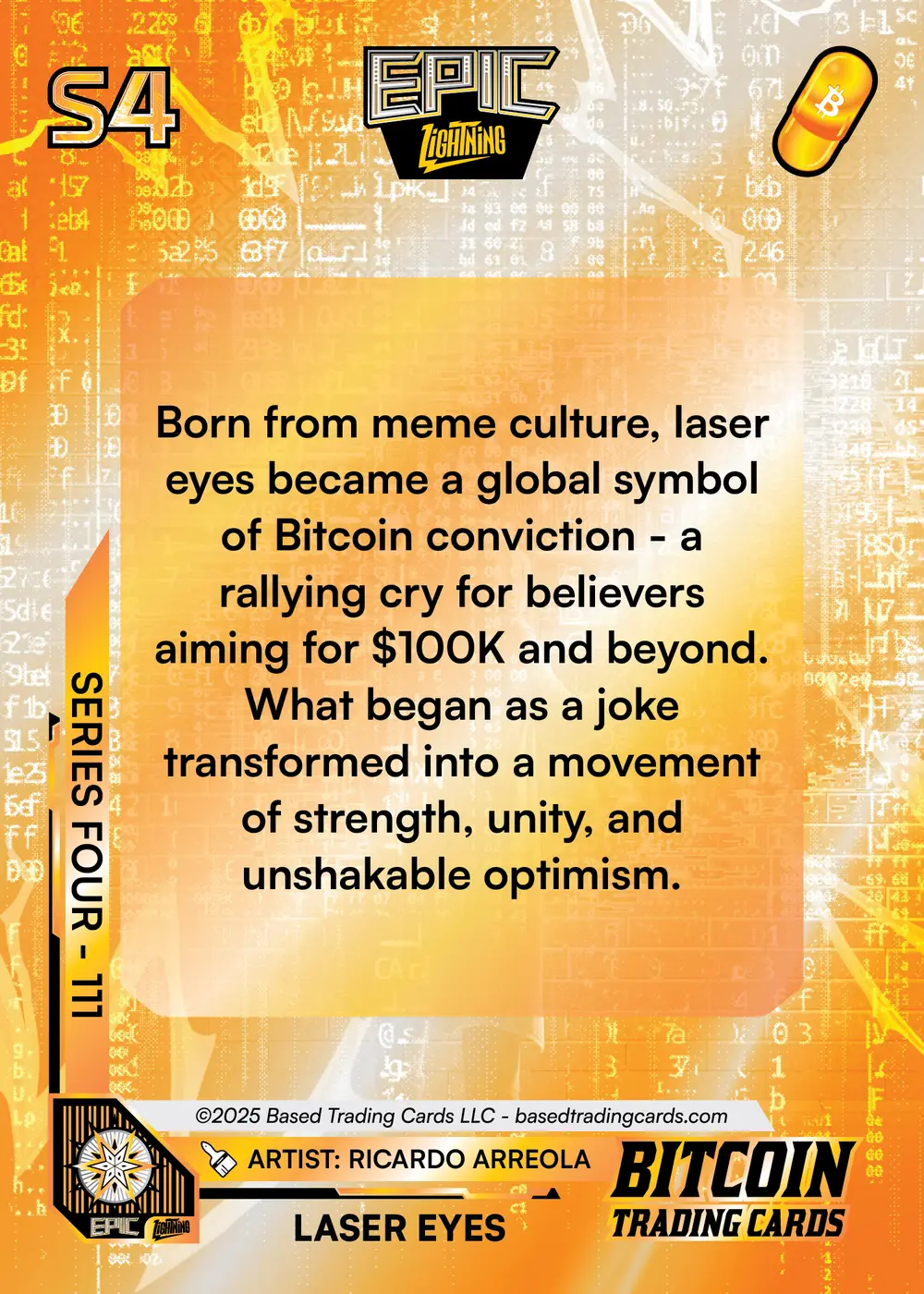 Laser Eyes (/121) card back