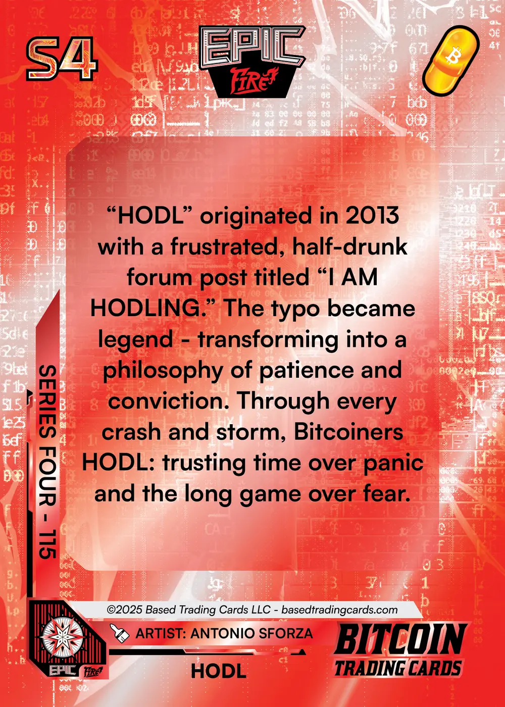 HODL (/69) card back