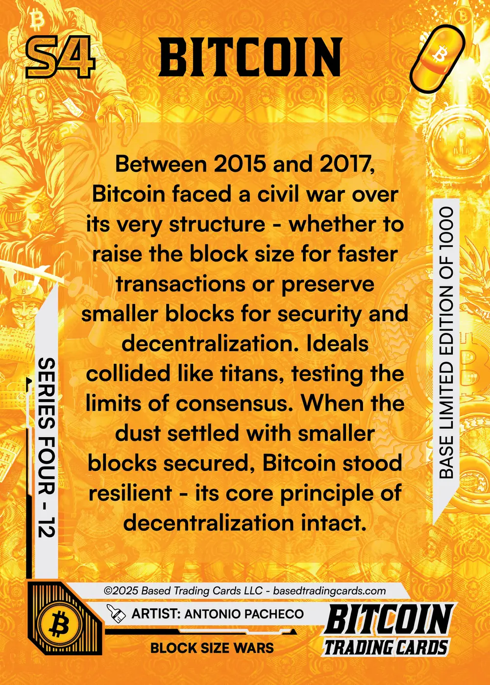 Block Size Wars (Base) card back