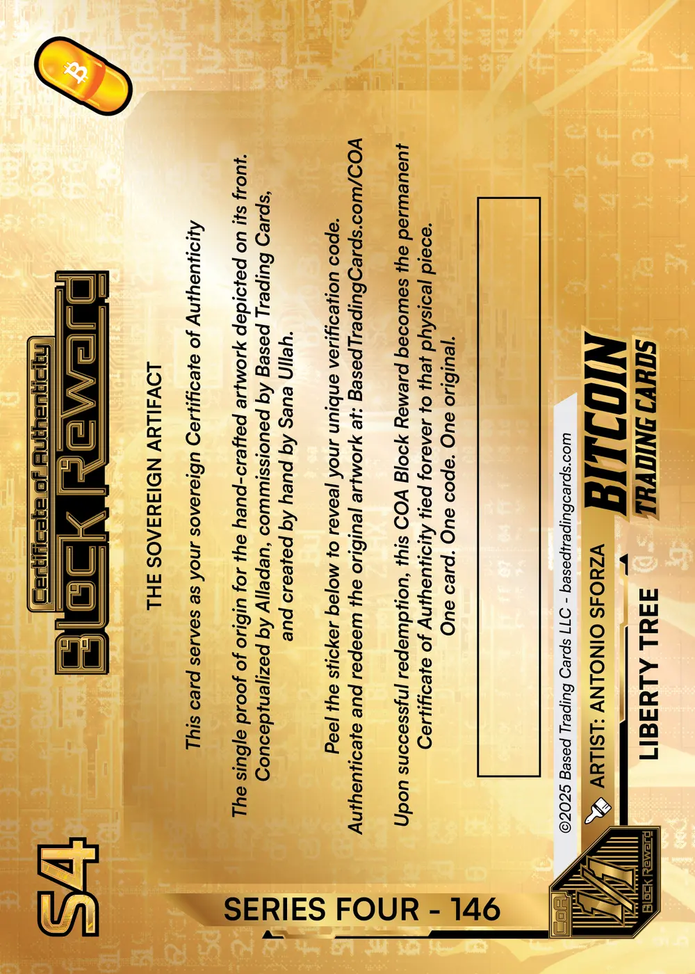 Liberty Tree (1/1) card back