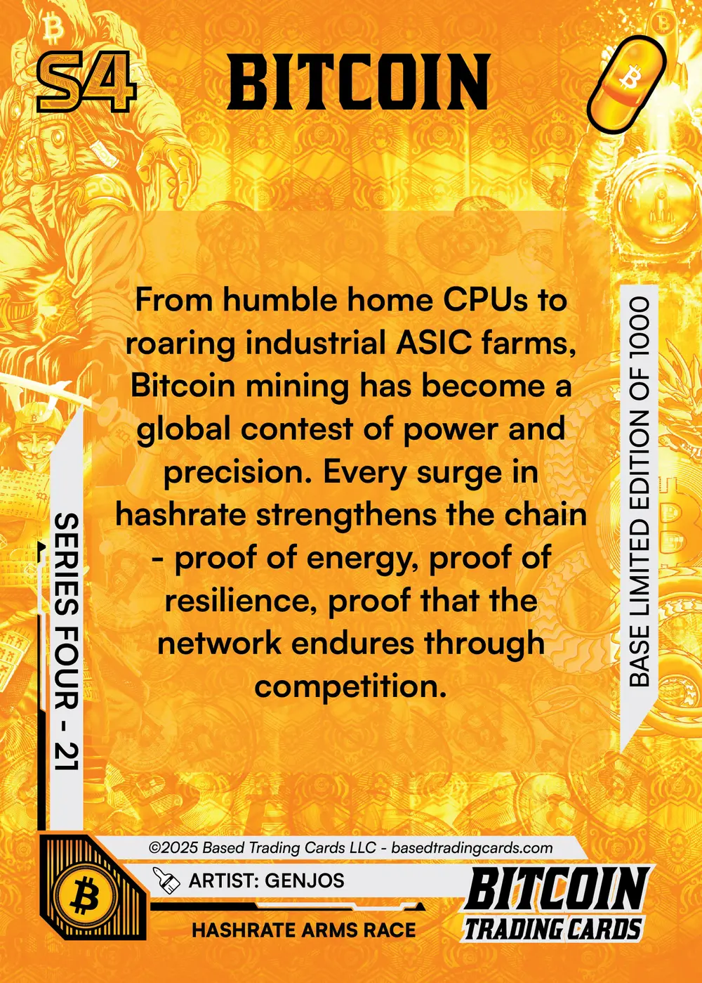 Hashrate Arms Race (Base) card back