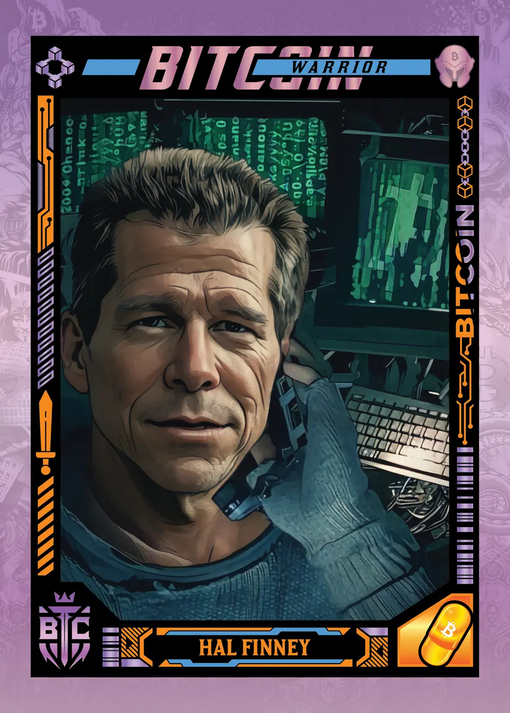 Hal Finney (Purple) thumbnail