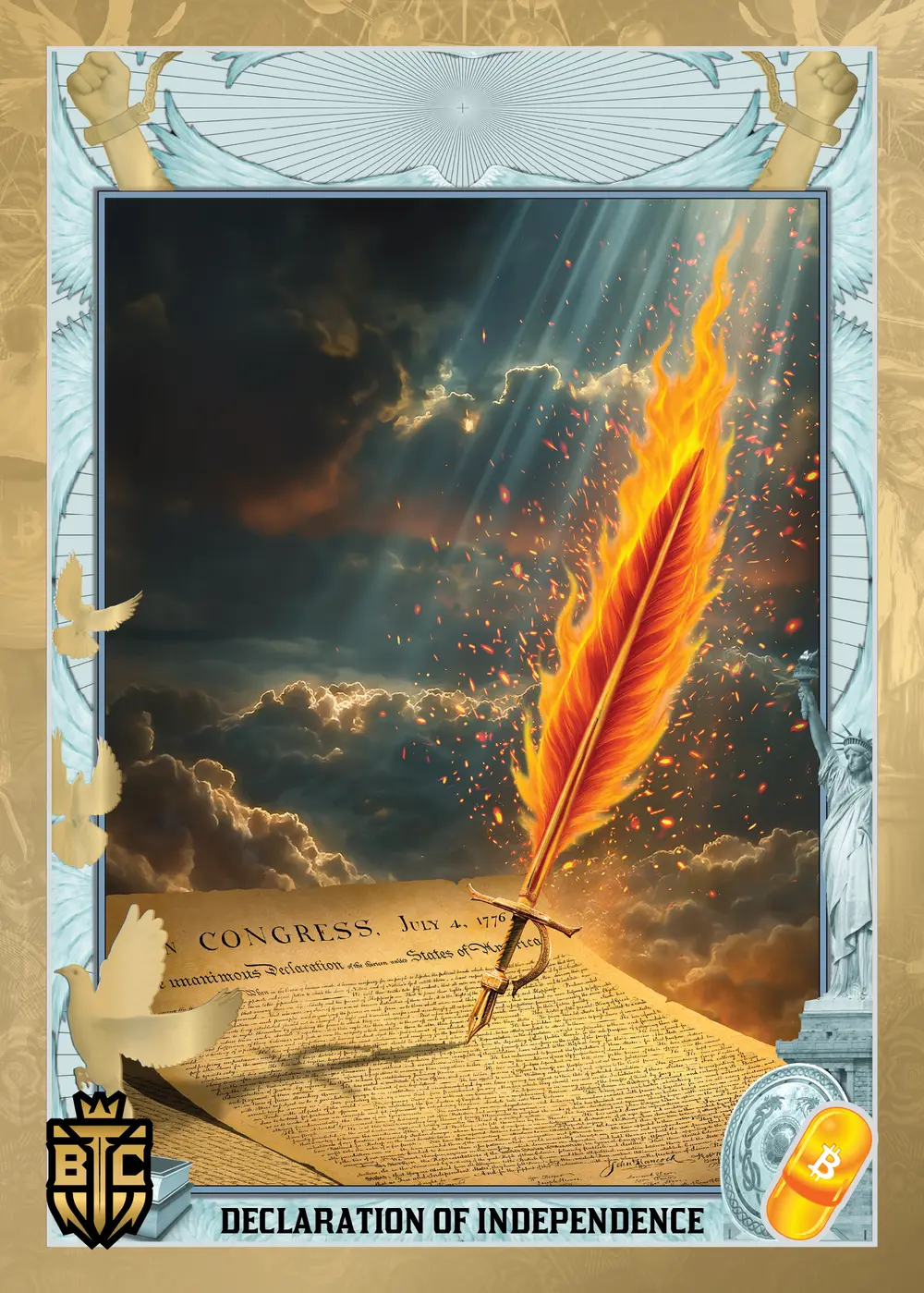 Declaration of Independence (Gold) thumbnail