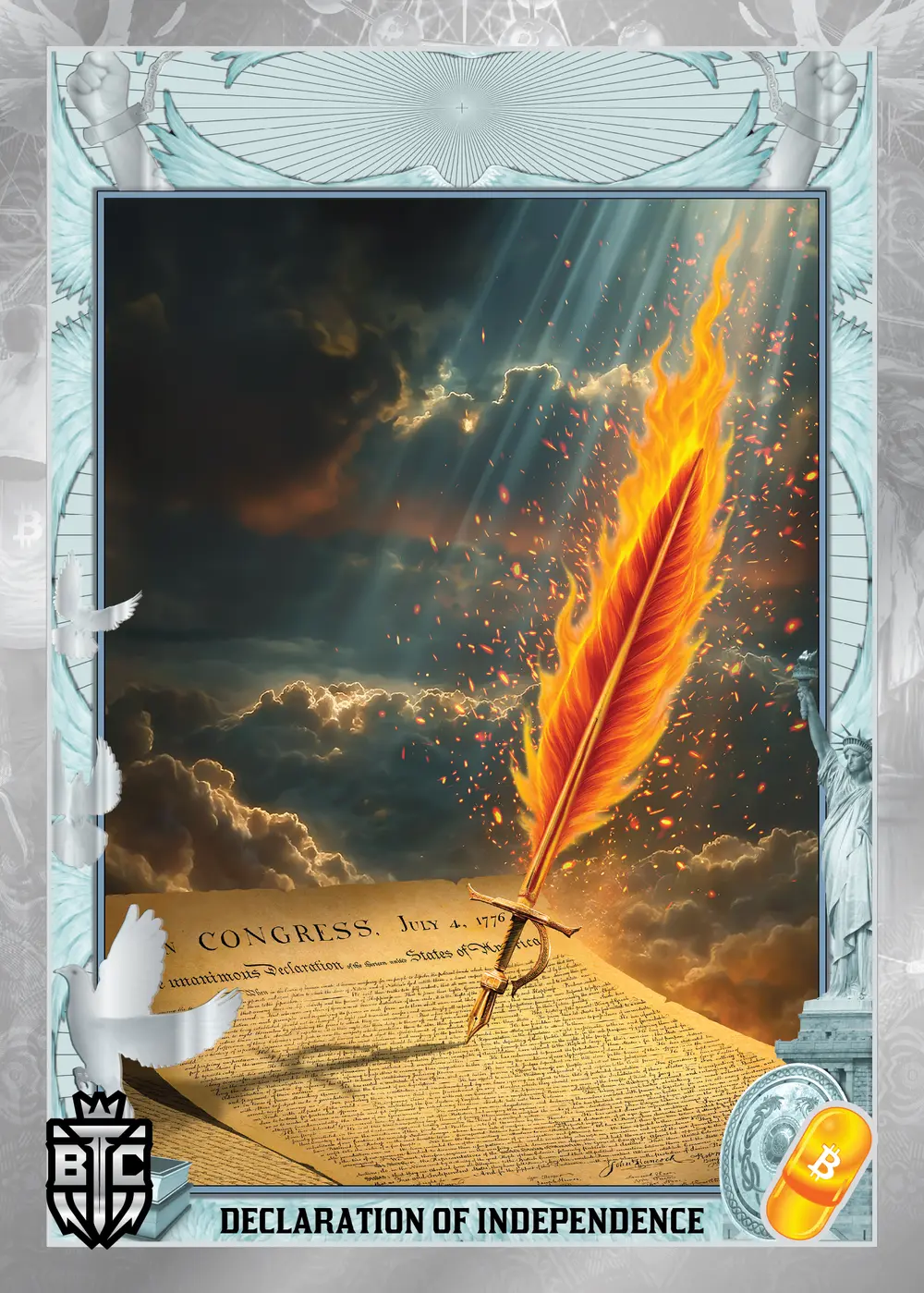 Declaration of Independence (Silver) thumbnail