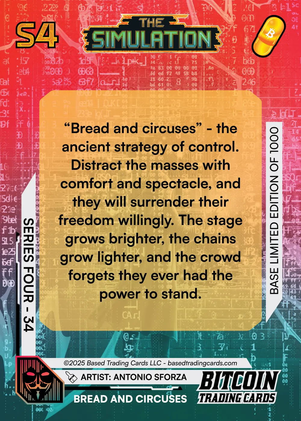 Bread and Circuses (Base) card back