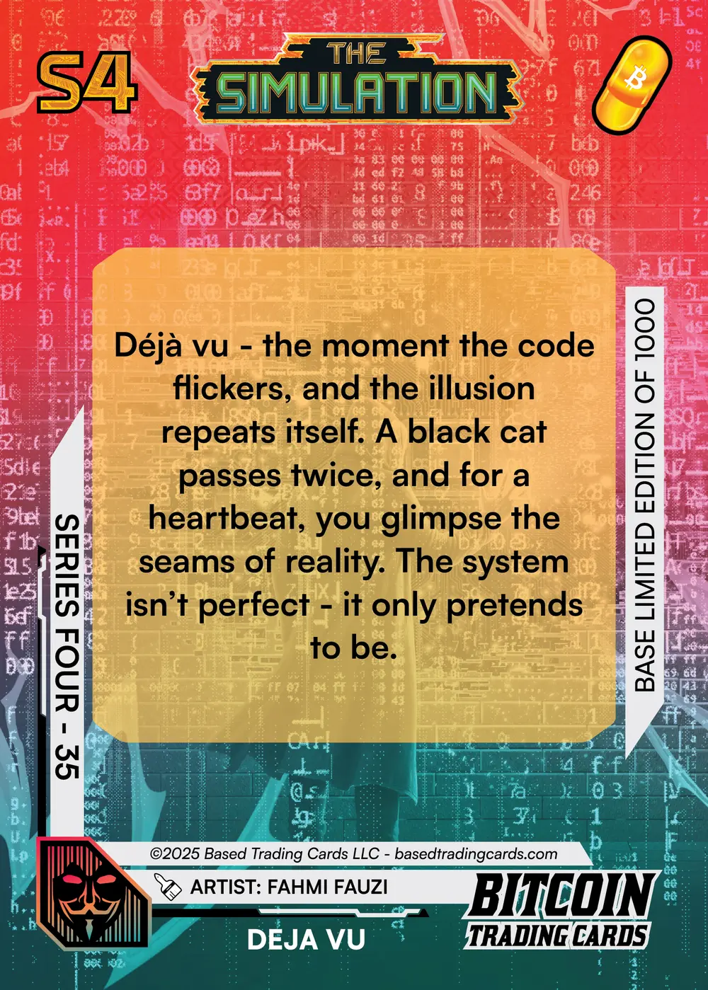 Déja Vu (Base) card back