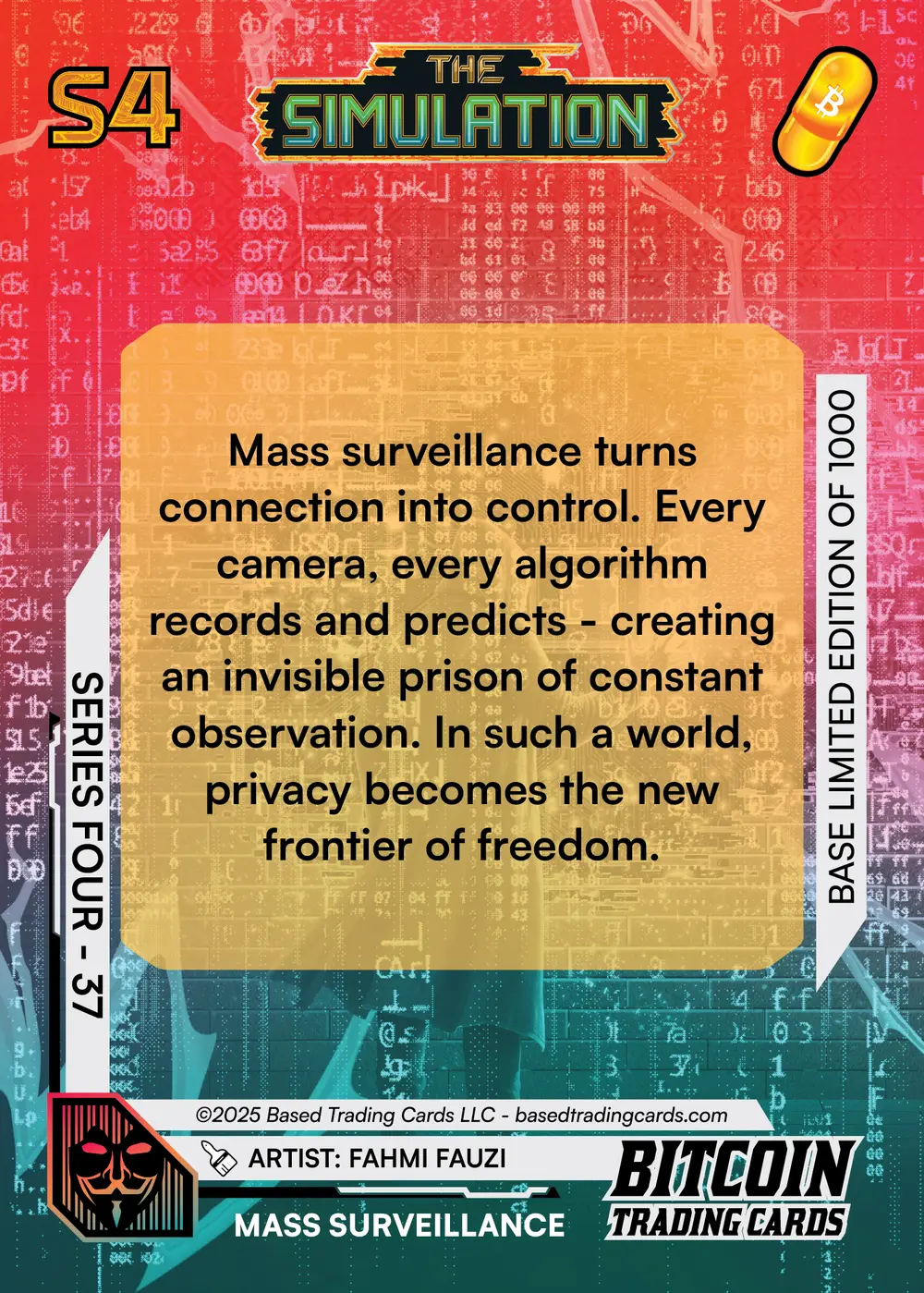 Mass surveillance (Base) card back