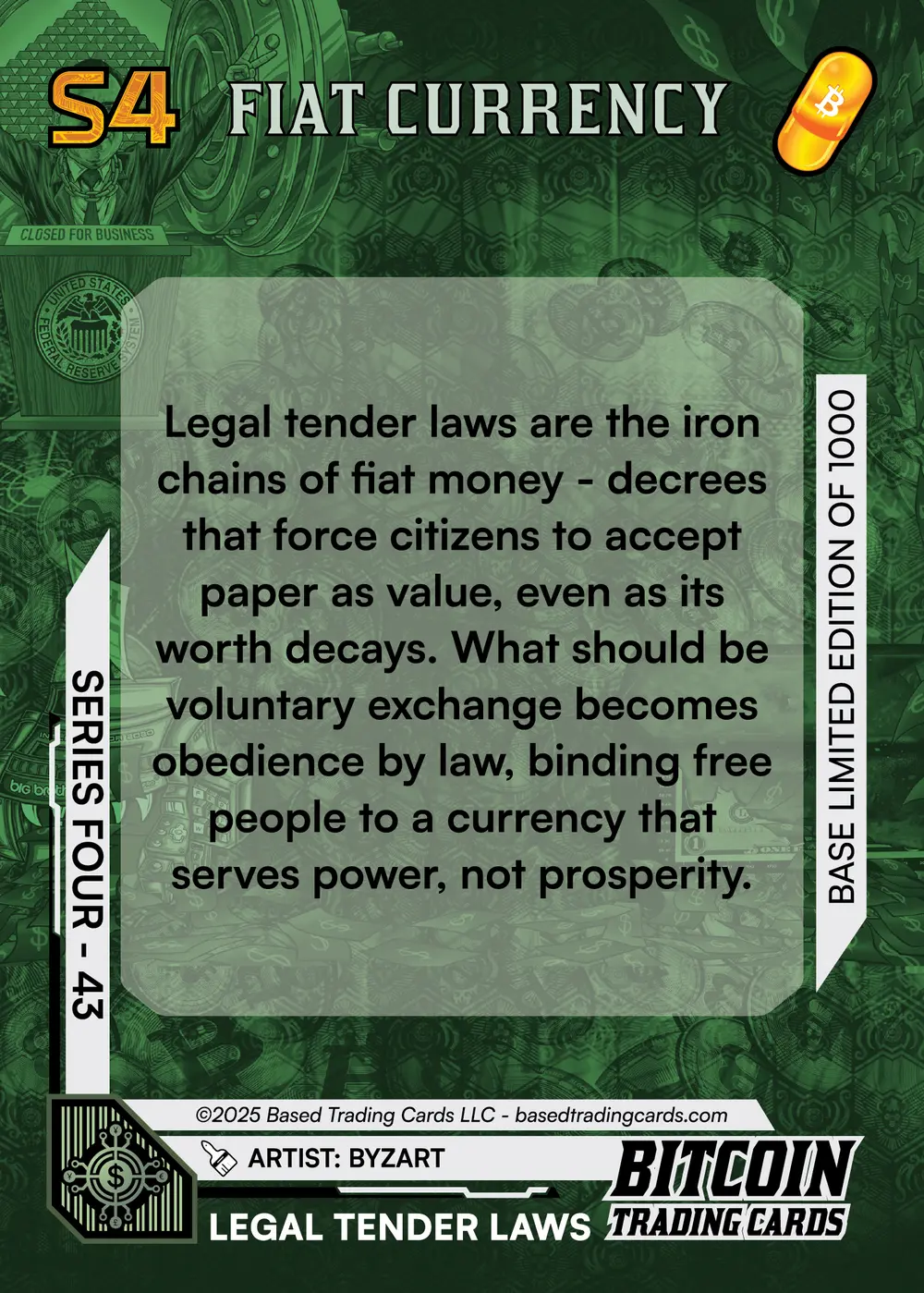 Legal Tender Laws (Base) card back