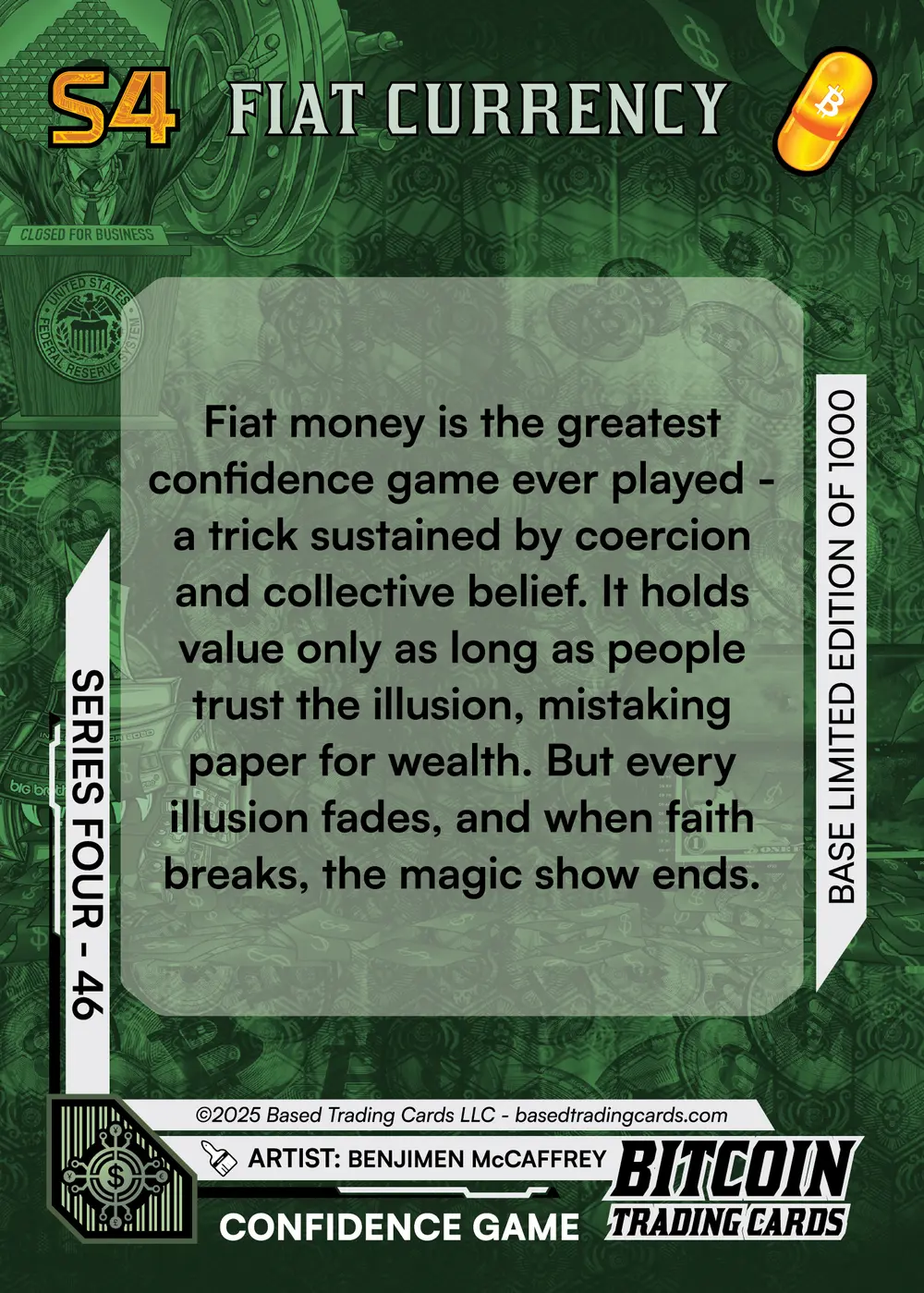 Confidence Game (Base) card back