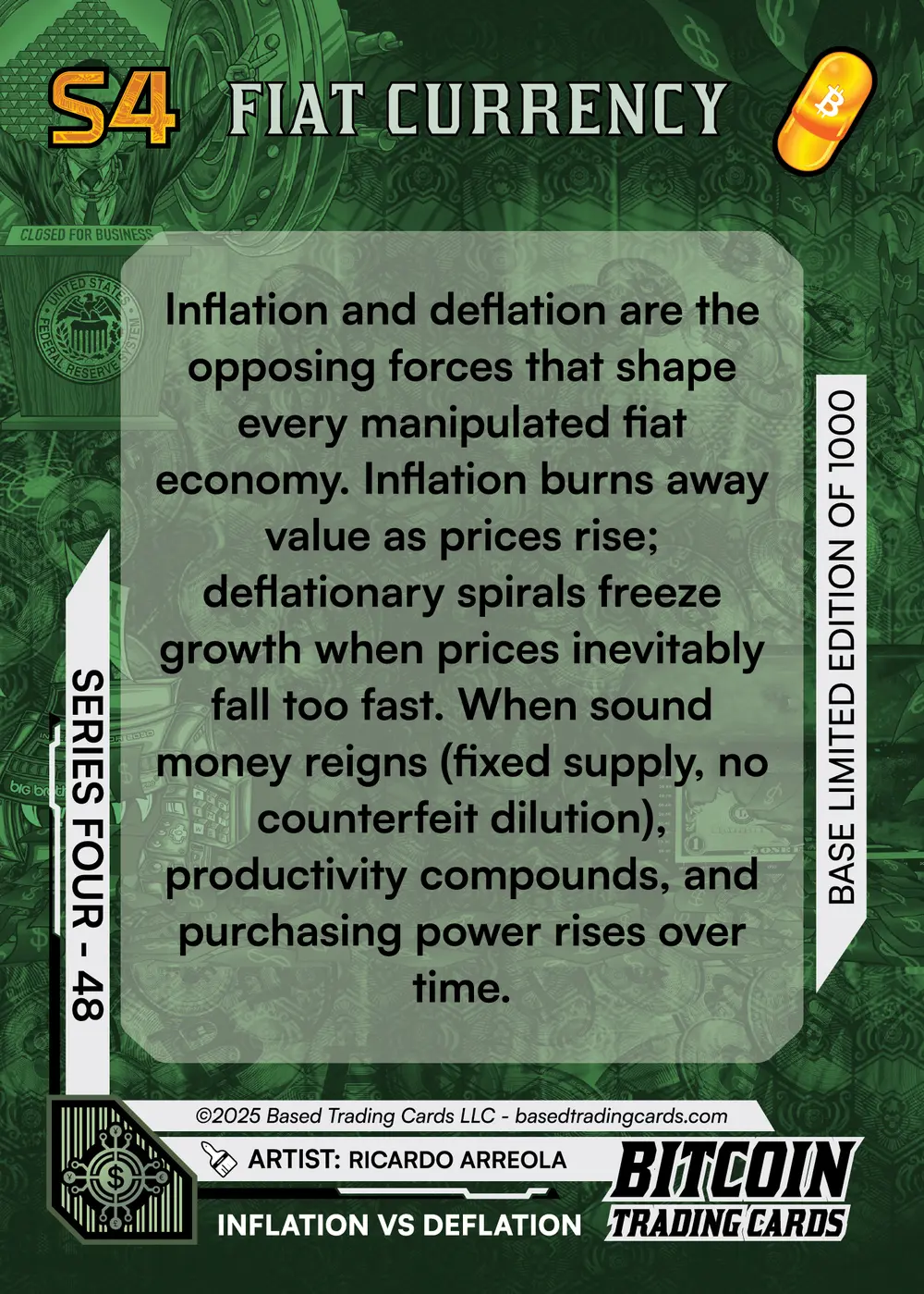 Inflation VS Deflation (Base) card back