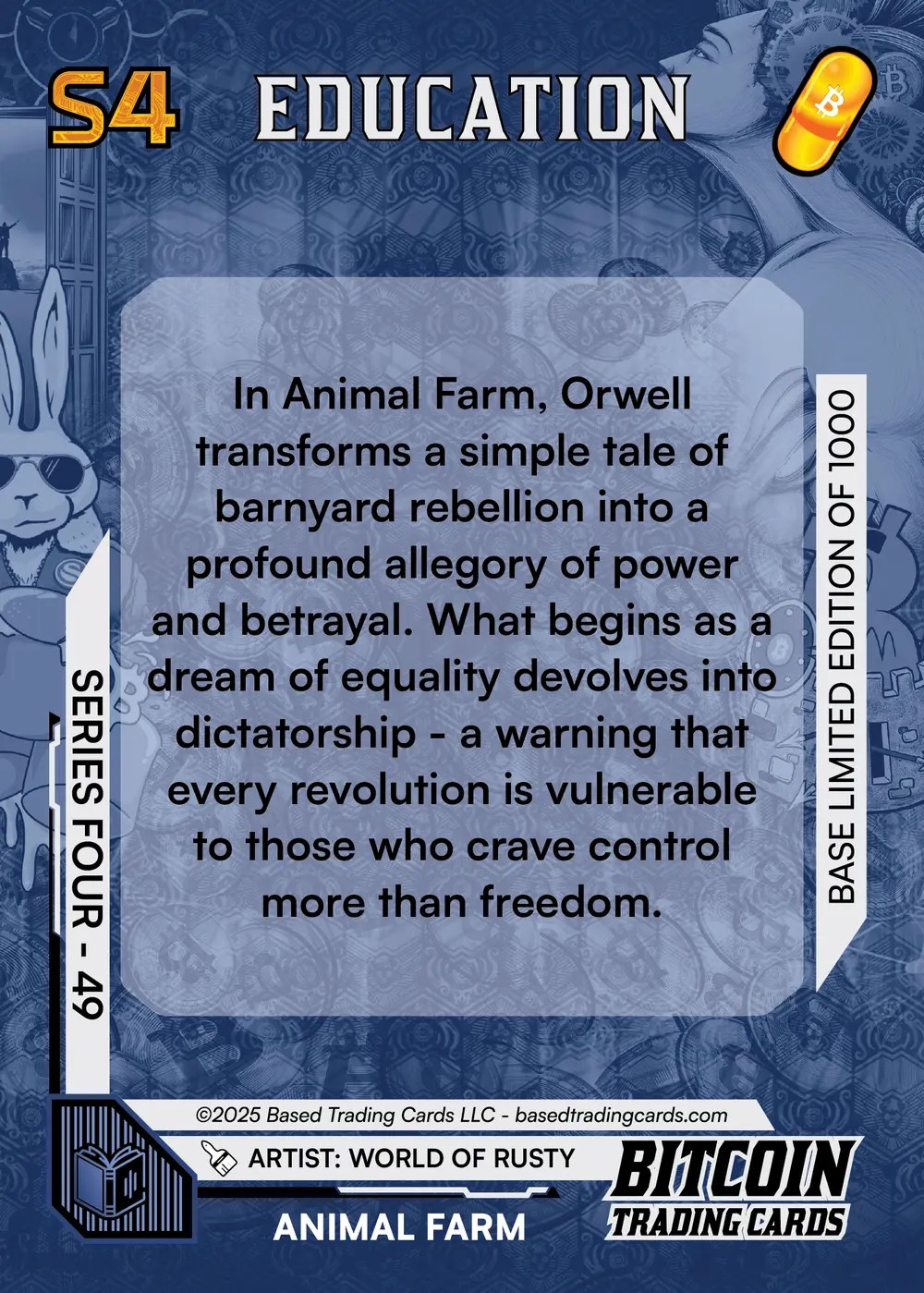 Animal Farm (Base) card back