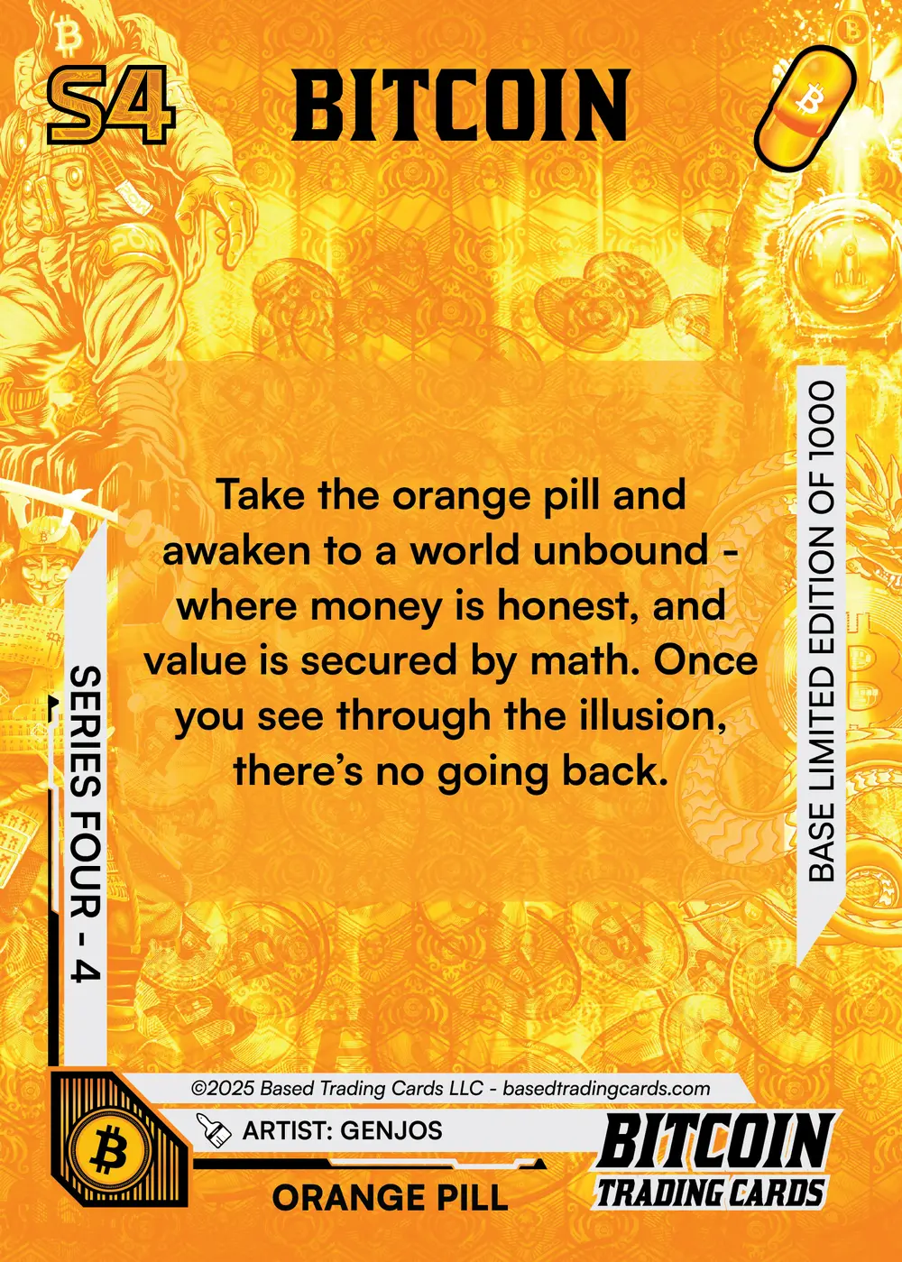 Orange Pill (Base) card back