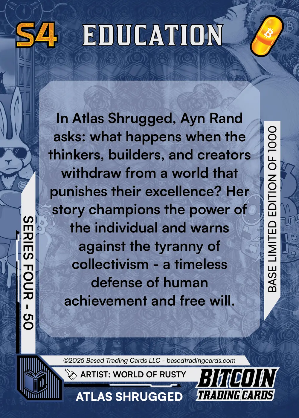 Atlas Shrugged (Base) card back