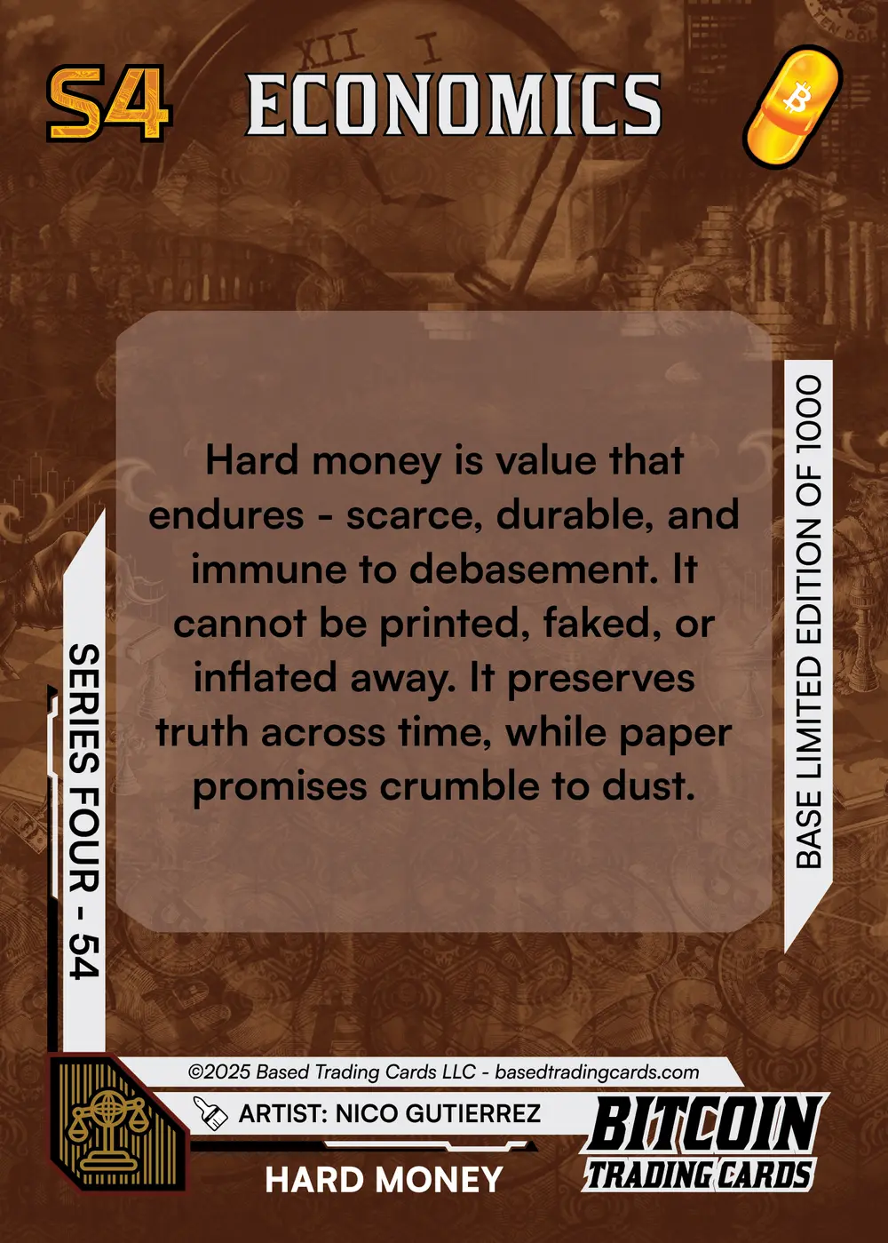 Hard money (Base) card back