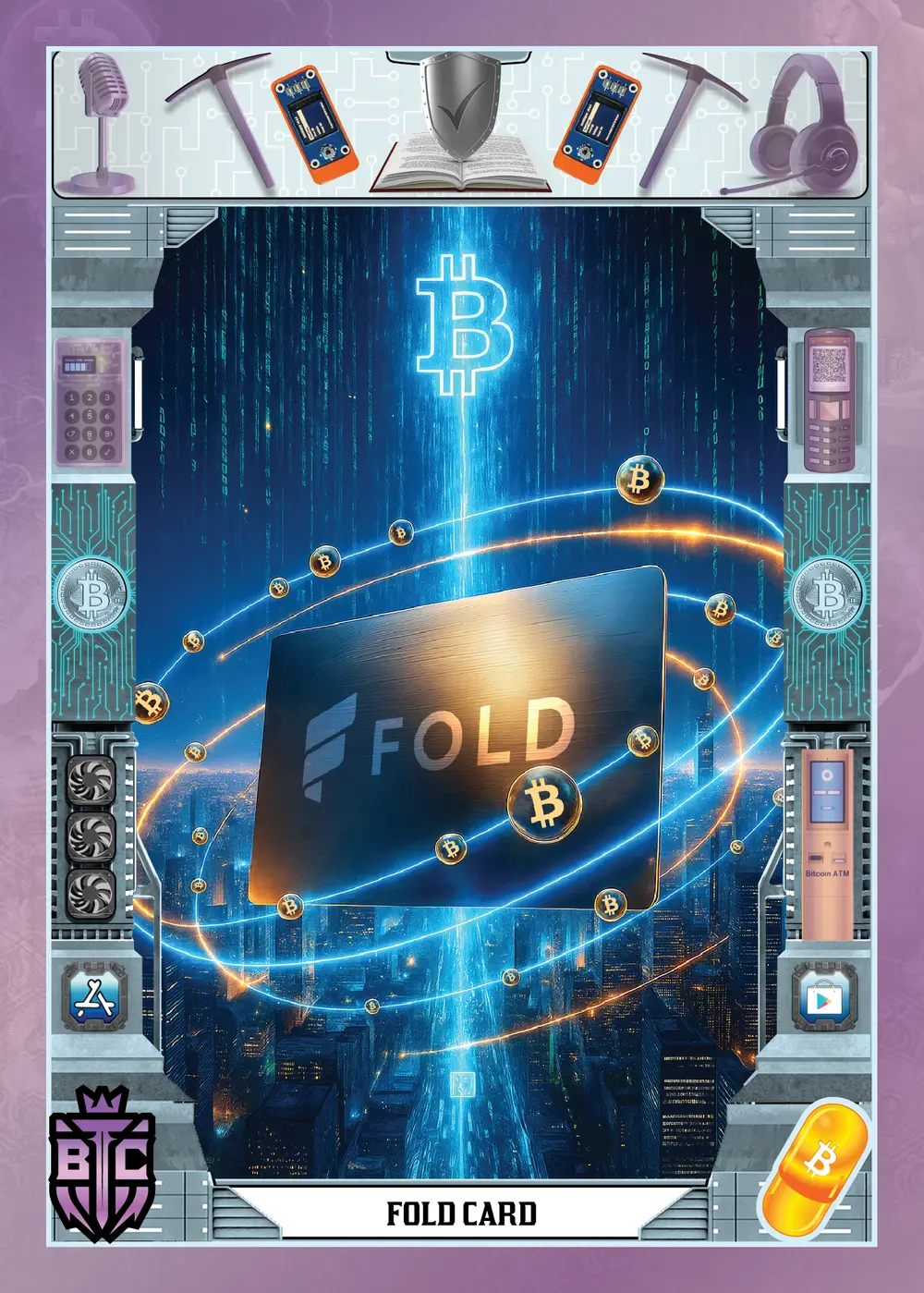 FOLD Card (Purple) thumbnail
