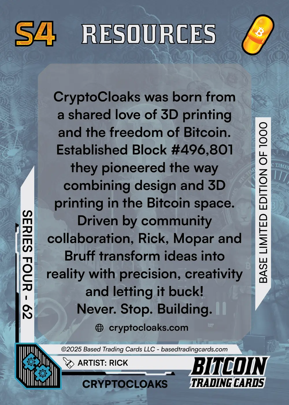 CryptoCloaks (Base) card back