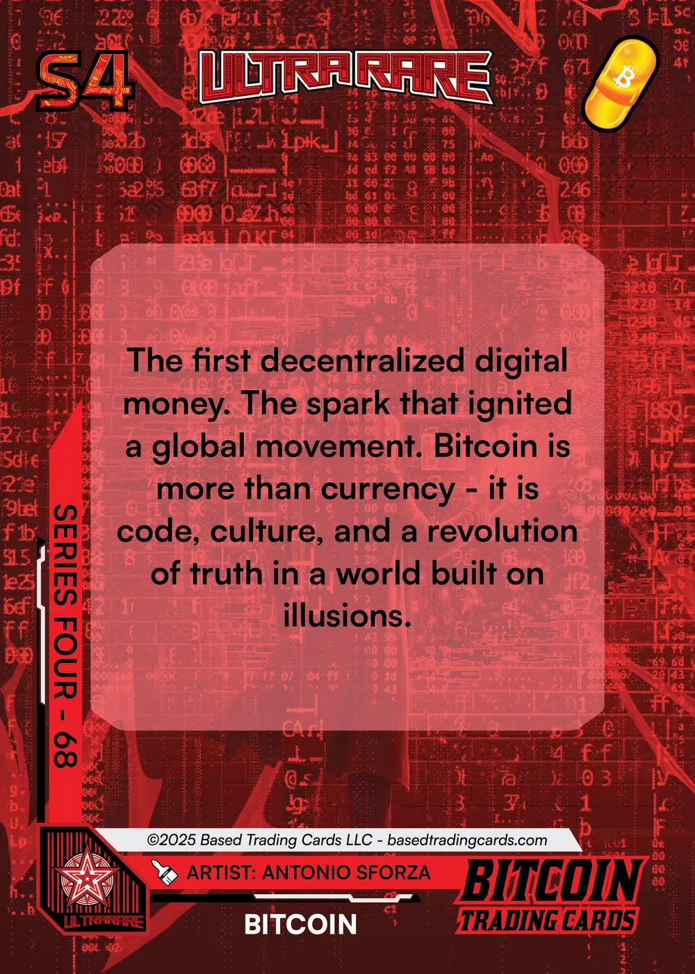 Bitcoin (/500) card back