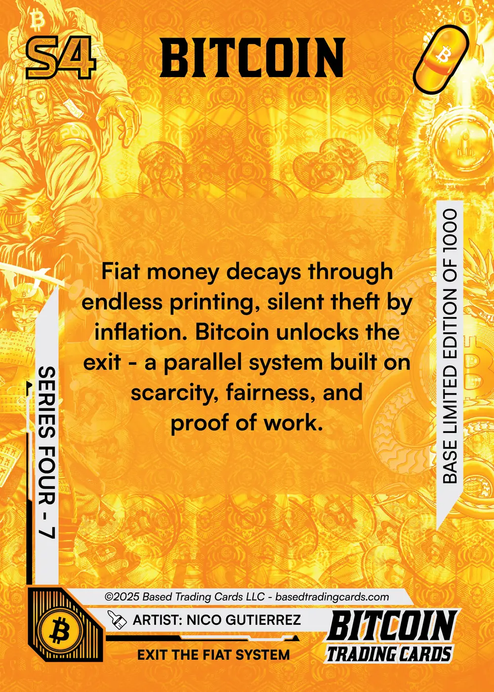 Exit from the Fiat System (Base) card back