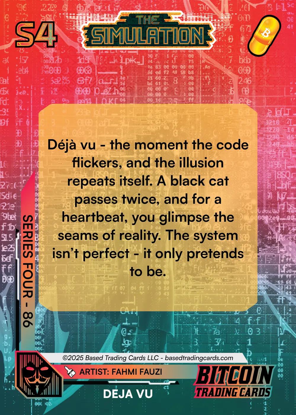 Deja Vu (/500) card back