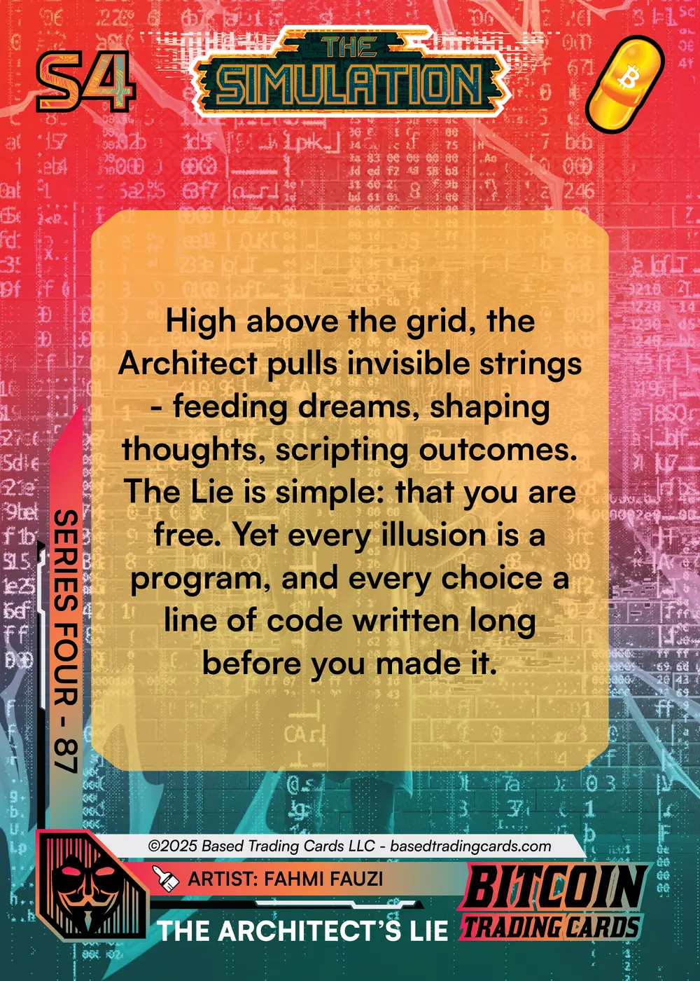 The Architects Lie (/500) card back