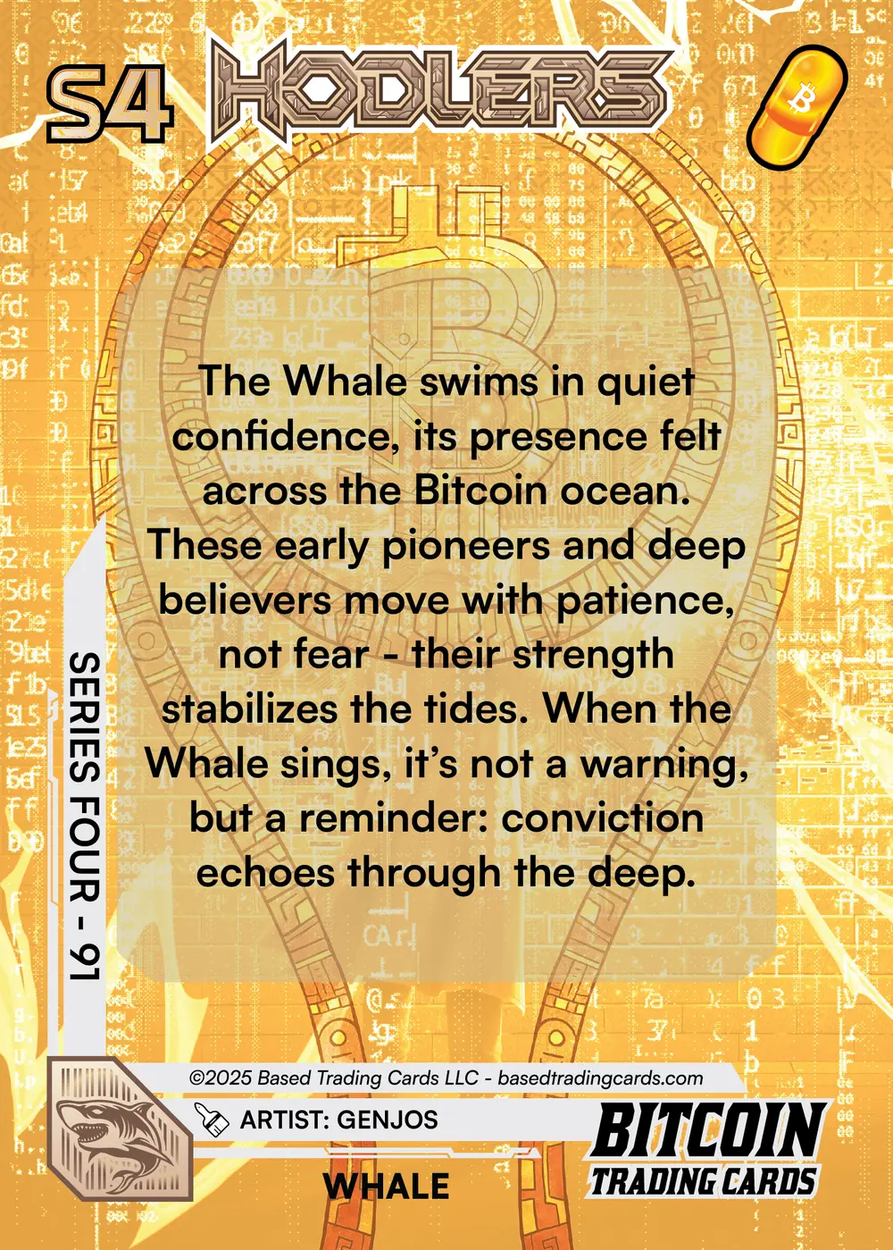 Whale (/420) card back