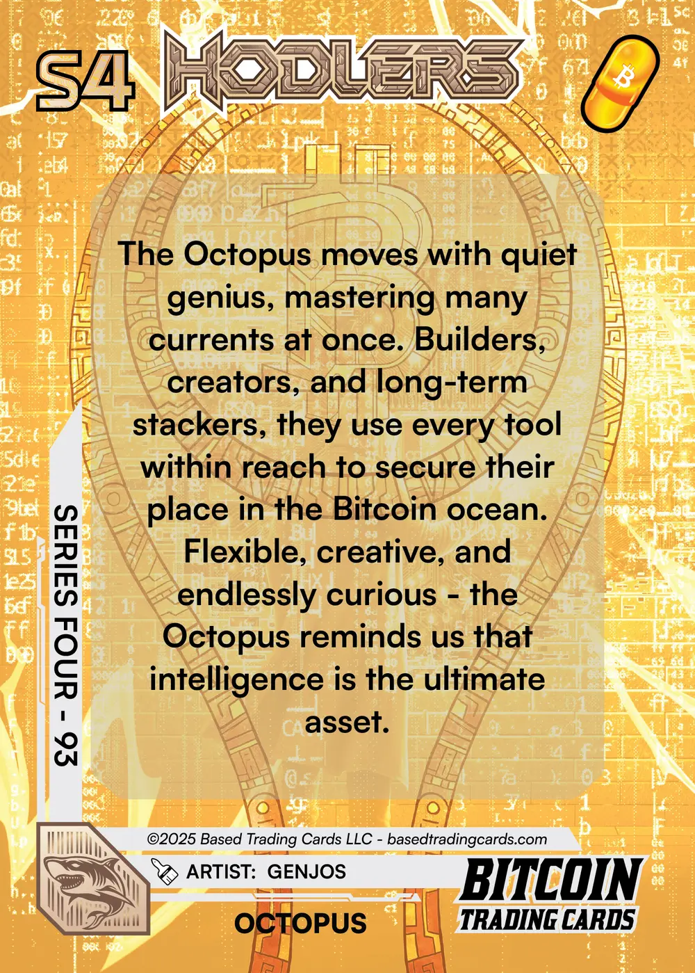 Octopus (/420) card back