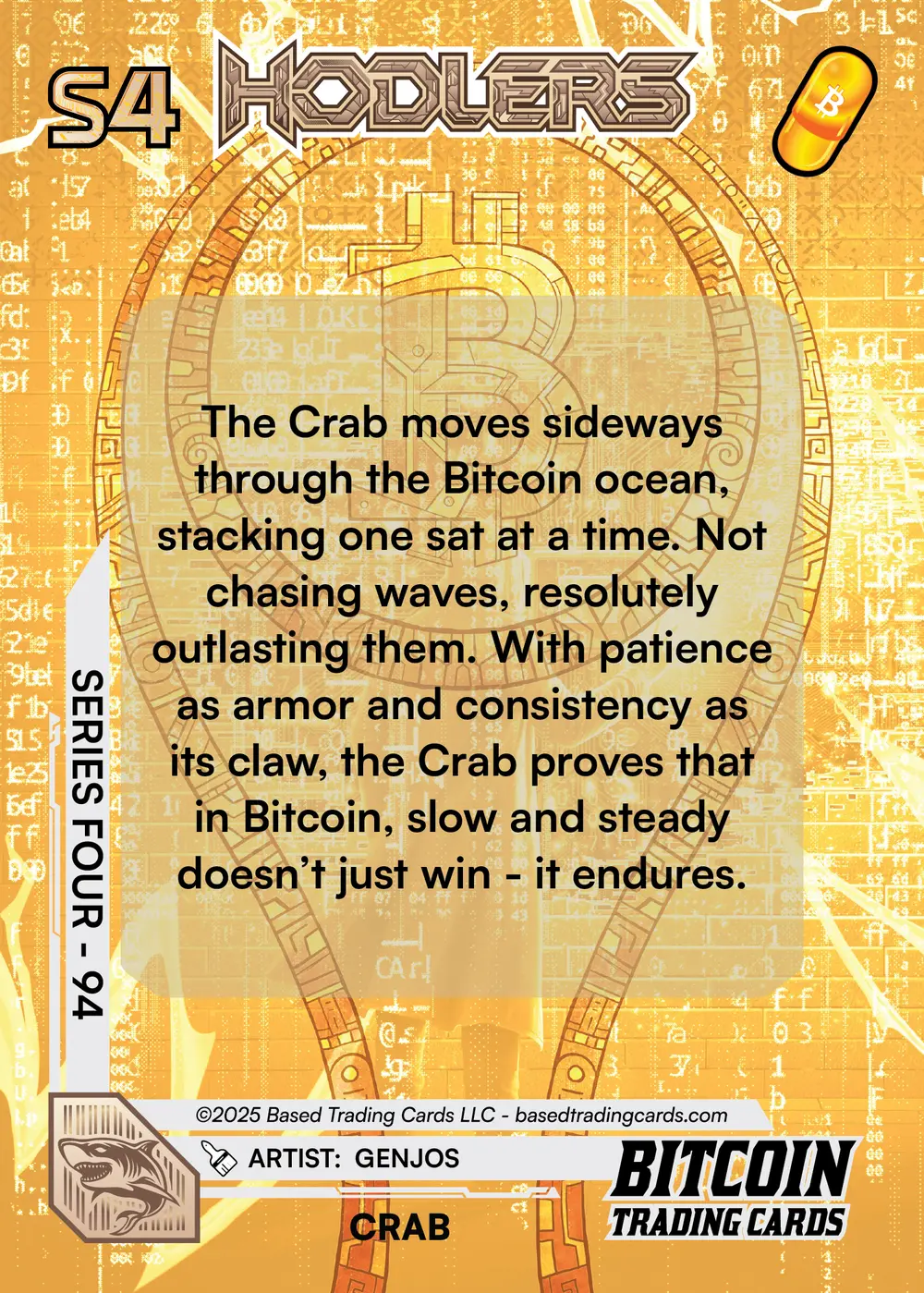 Crab (/420) card back