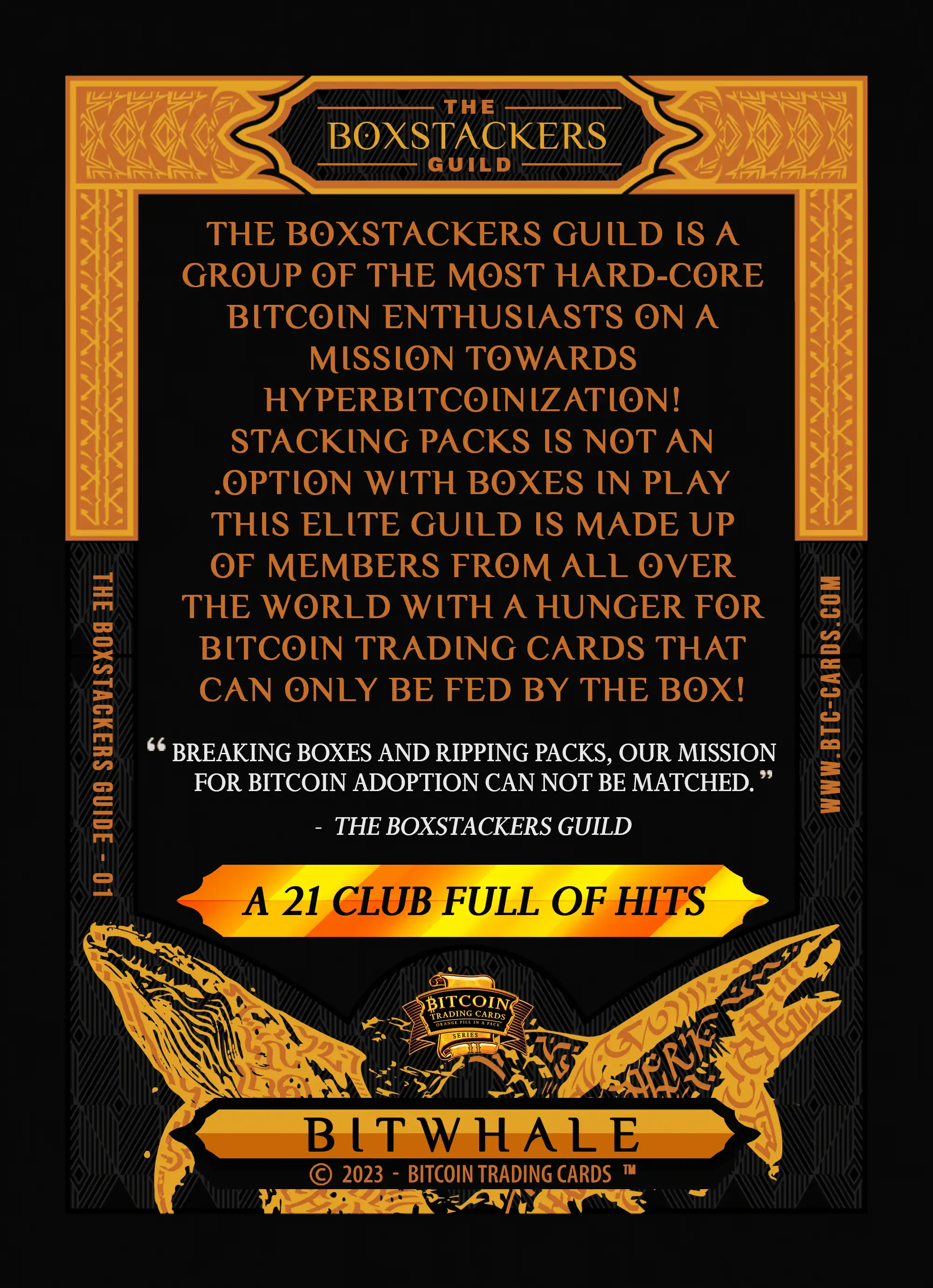 BITWHALE (/2) card back