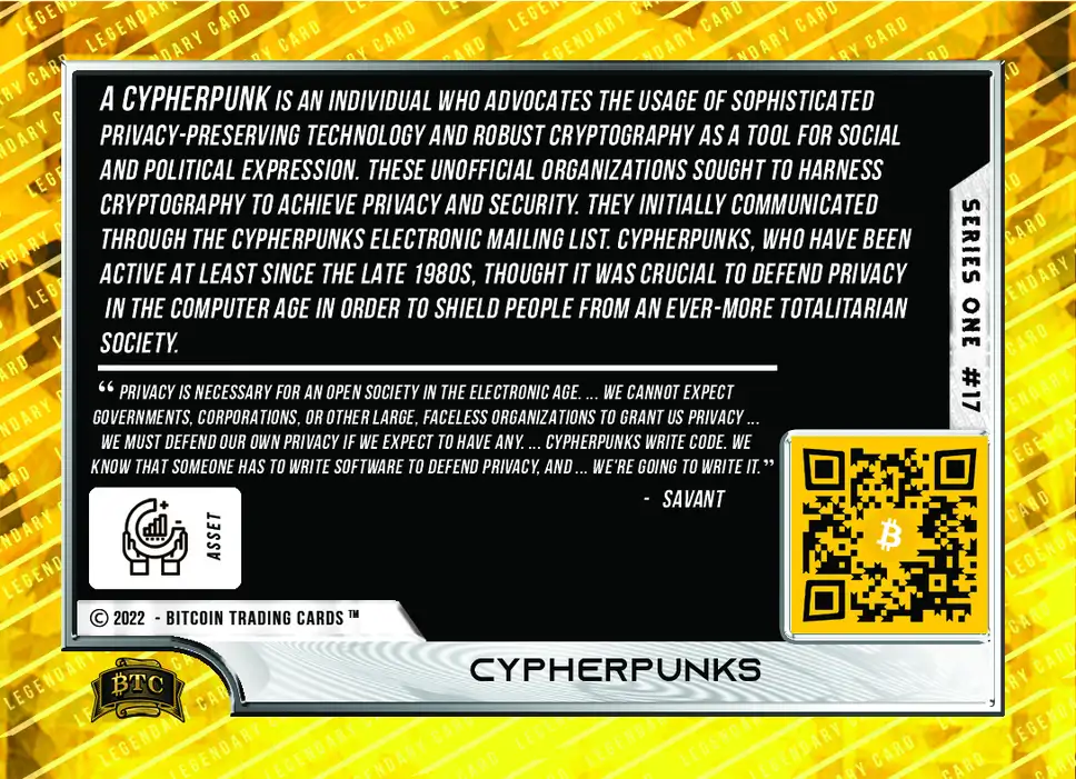 Cypherpunks (Base) card back