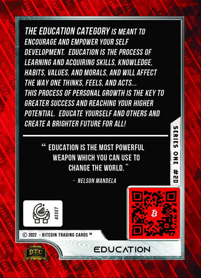 Education (Base) card back