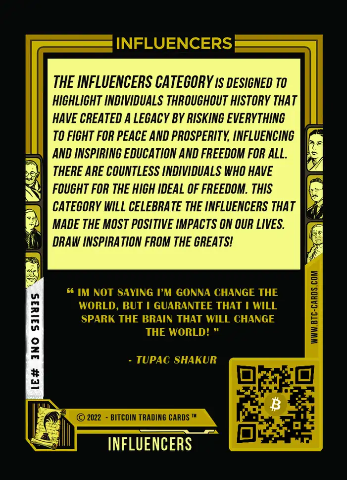 Influencers (Base) card back