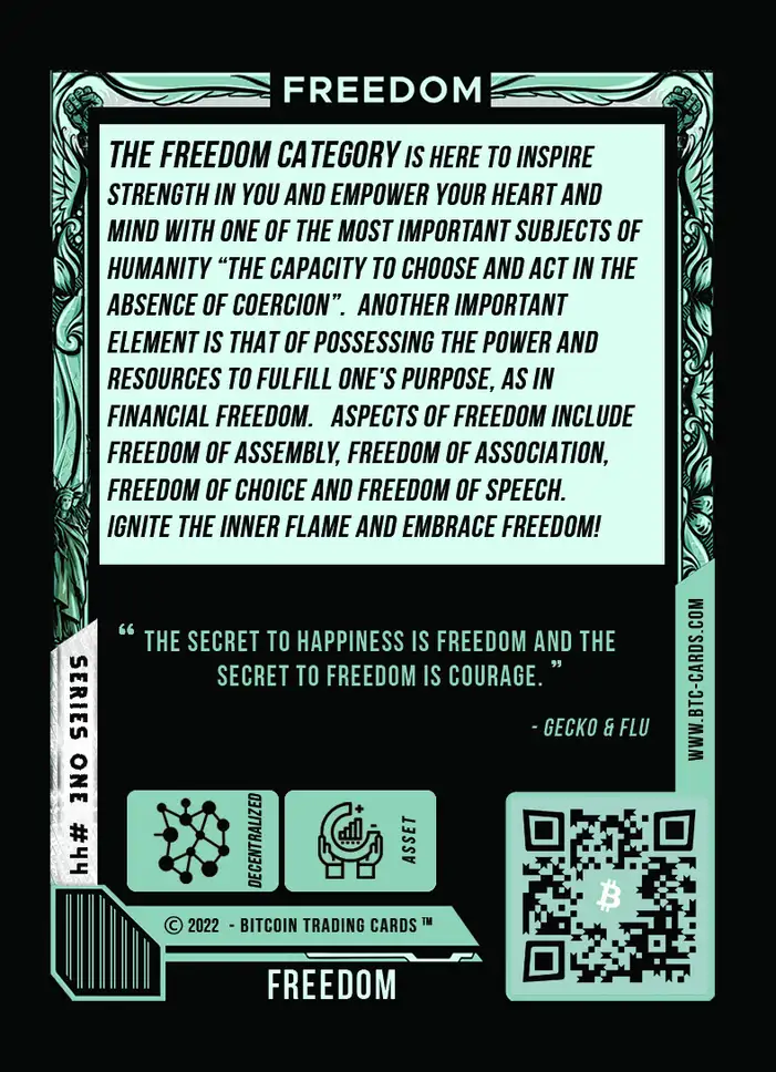 Freedom (Base) card back