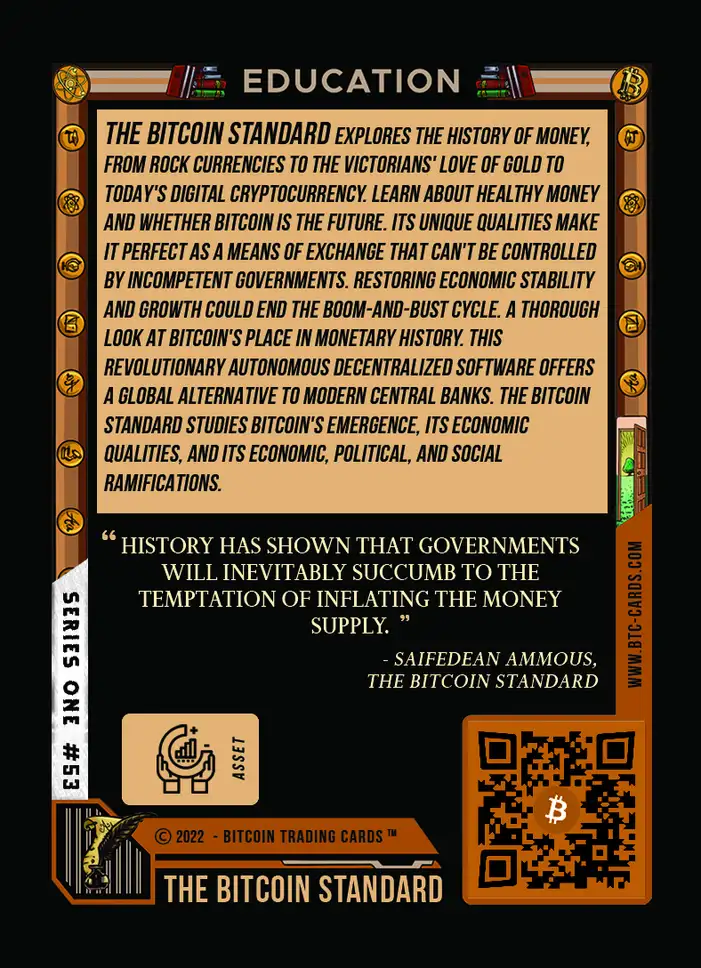The Bitcoin Standard (Base) card back
