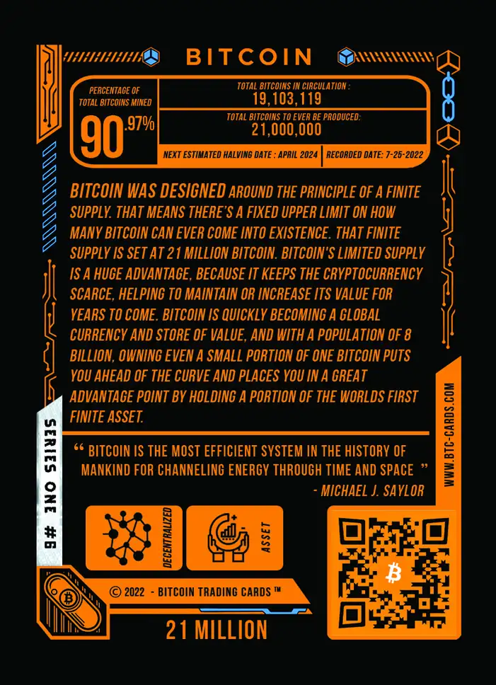21 Million (Base) card back