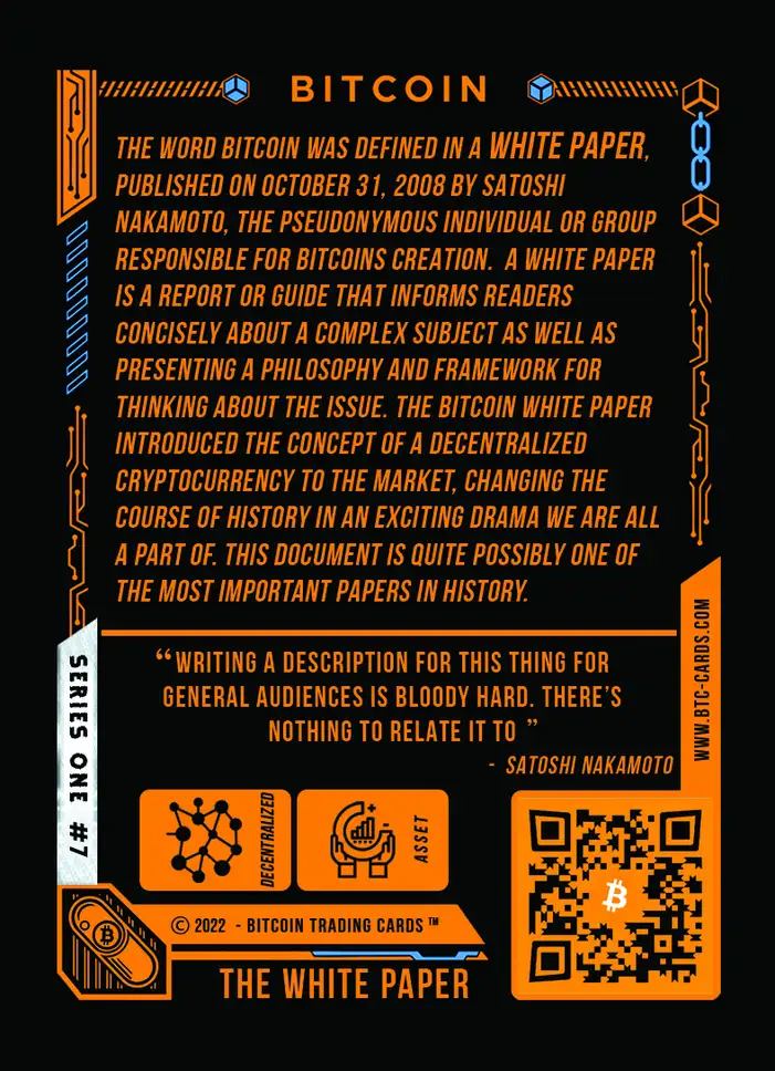 The White Paper (Base) card back