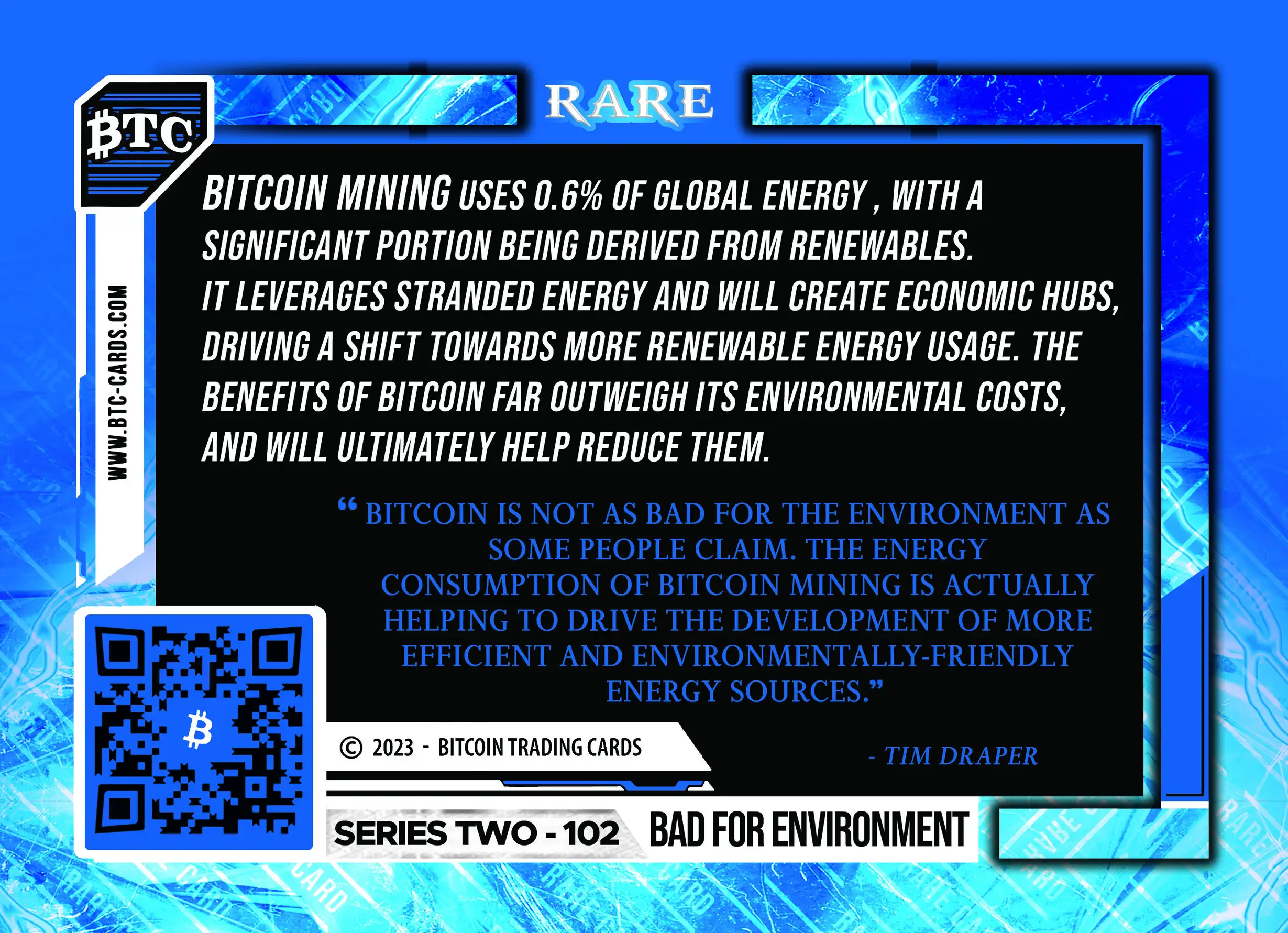 Bad for Environment (/1000) card back