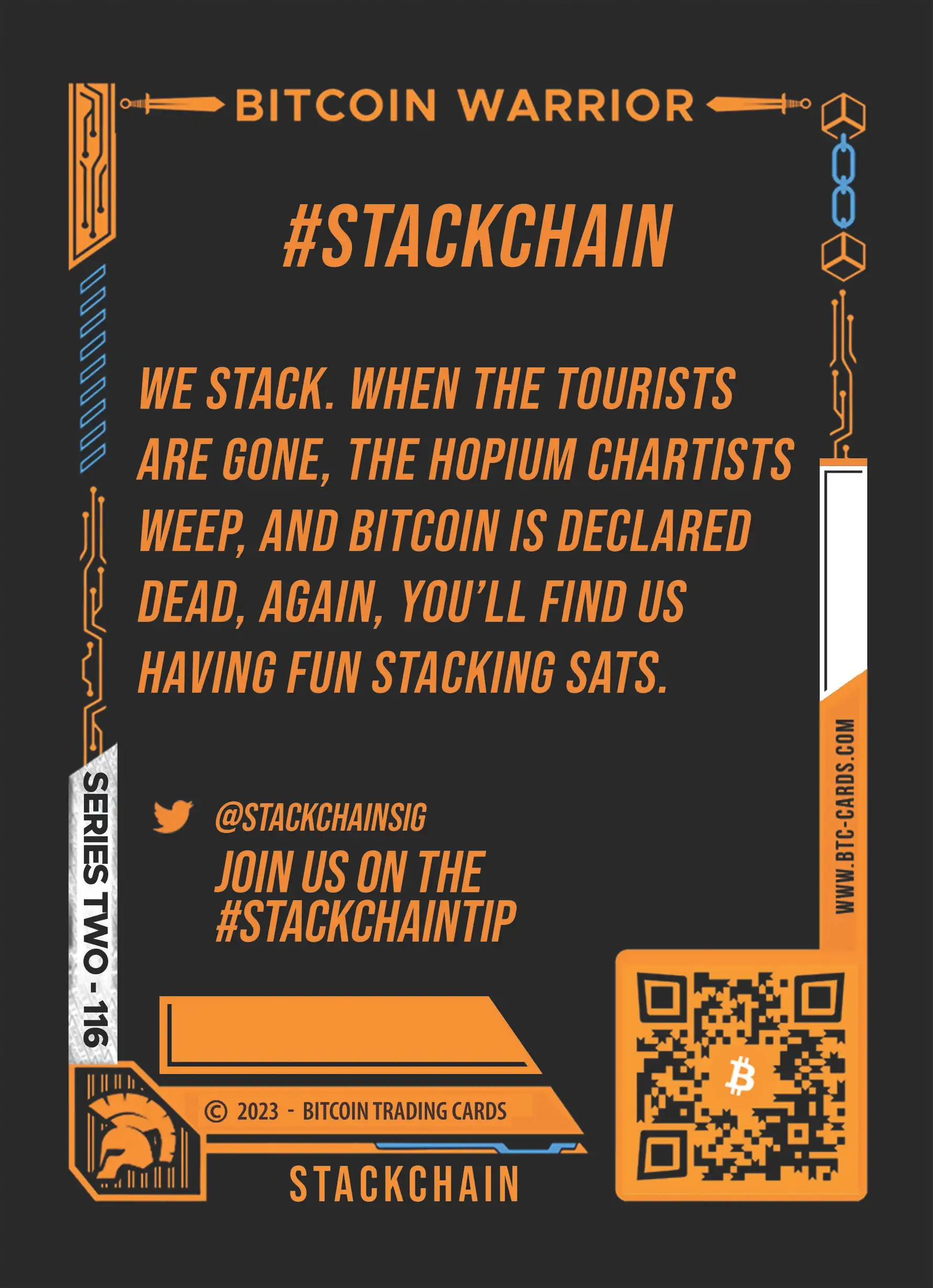 Stackchain (/500) card back