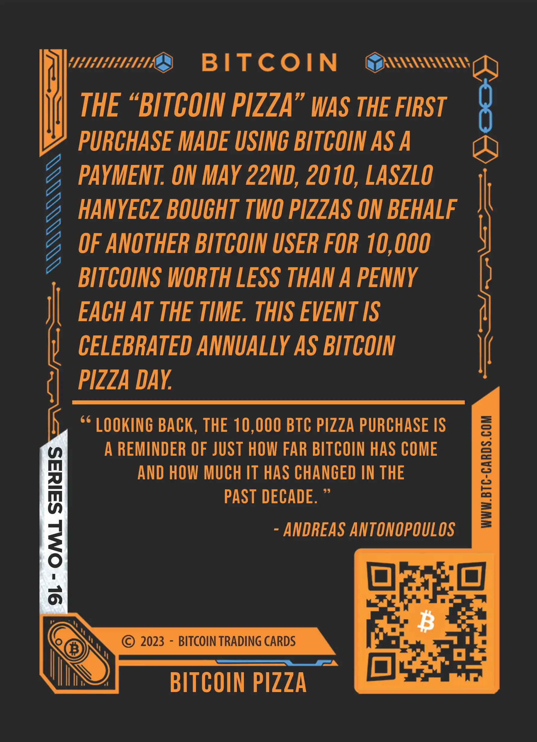 Bitcoin Pizza (Base) card back