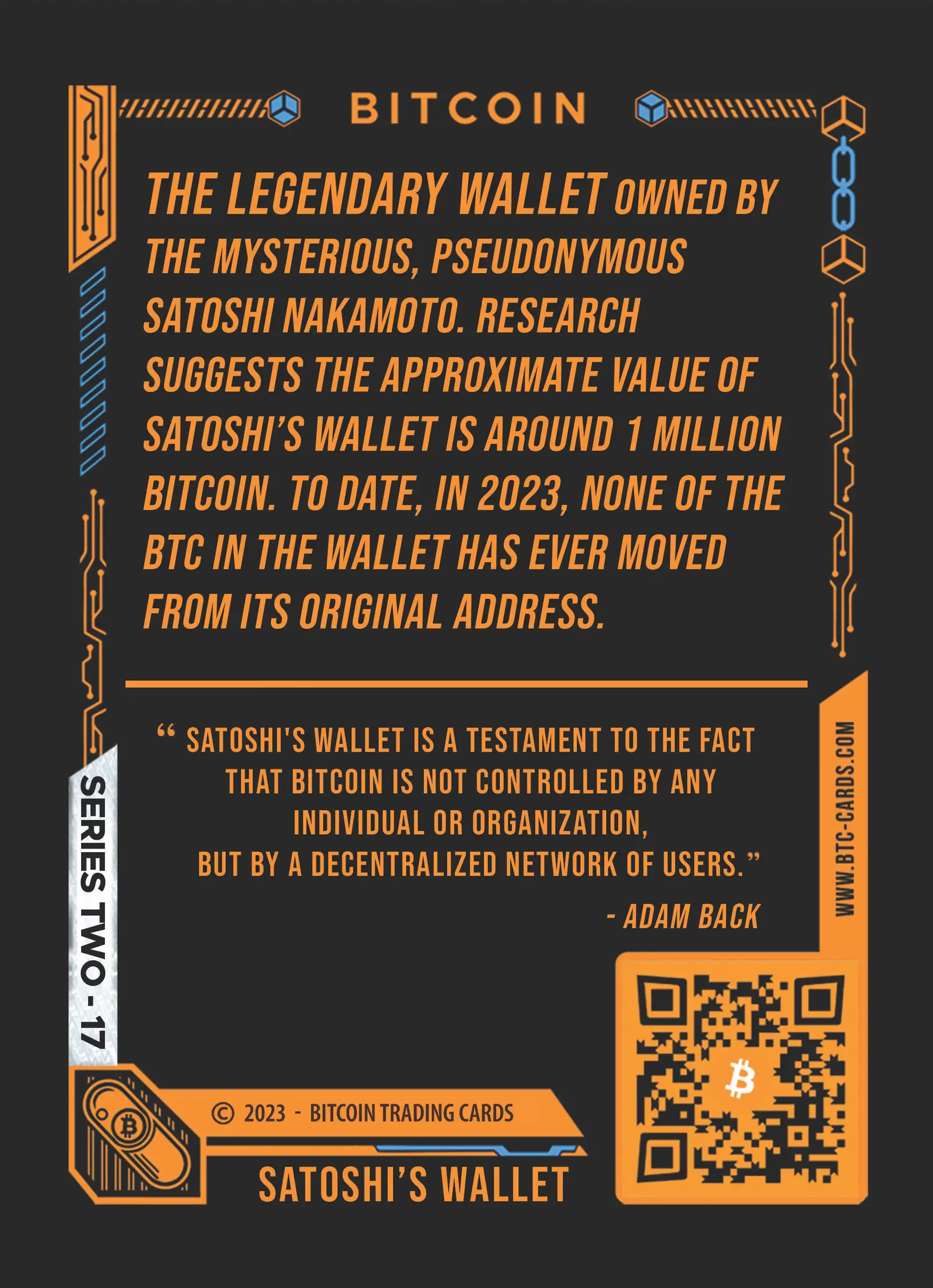 Satoshi's Wallet (Base) card back