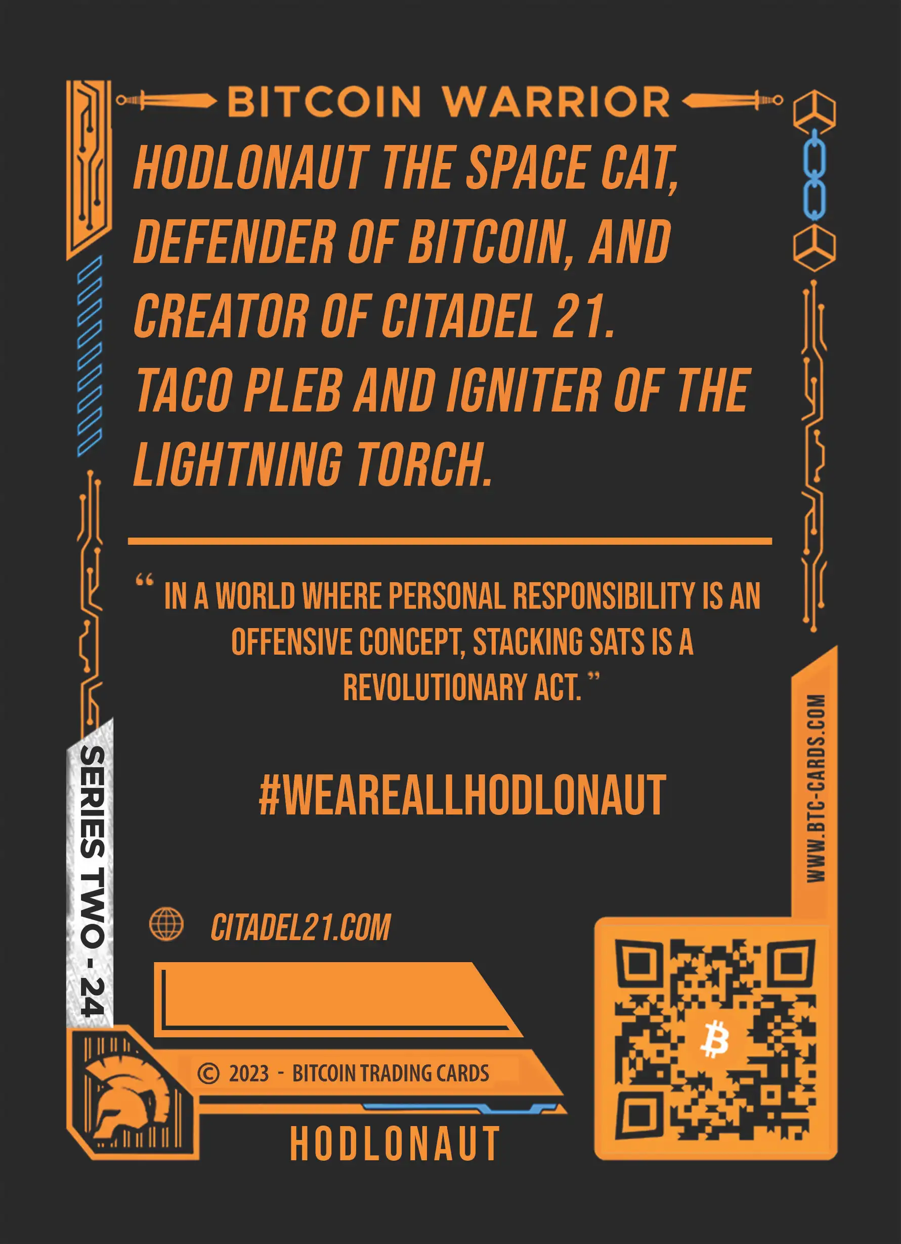 Hodlonaut (Base) card back