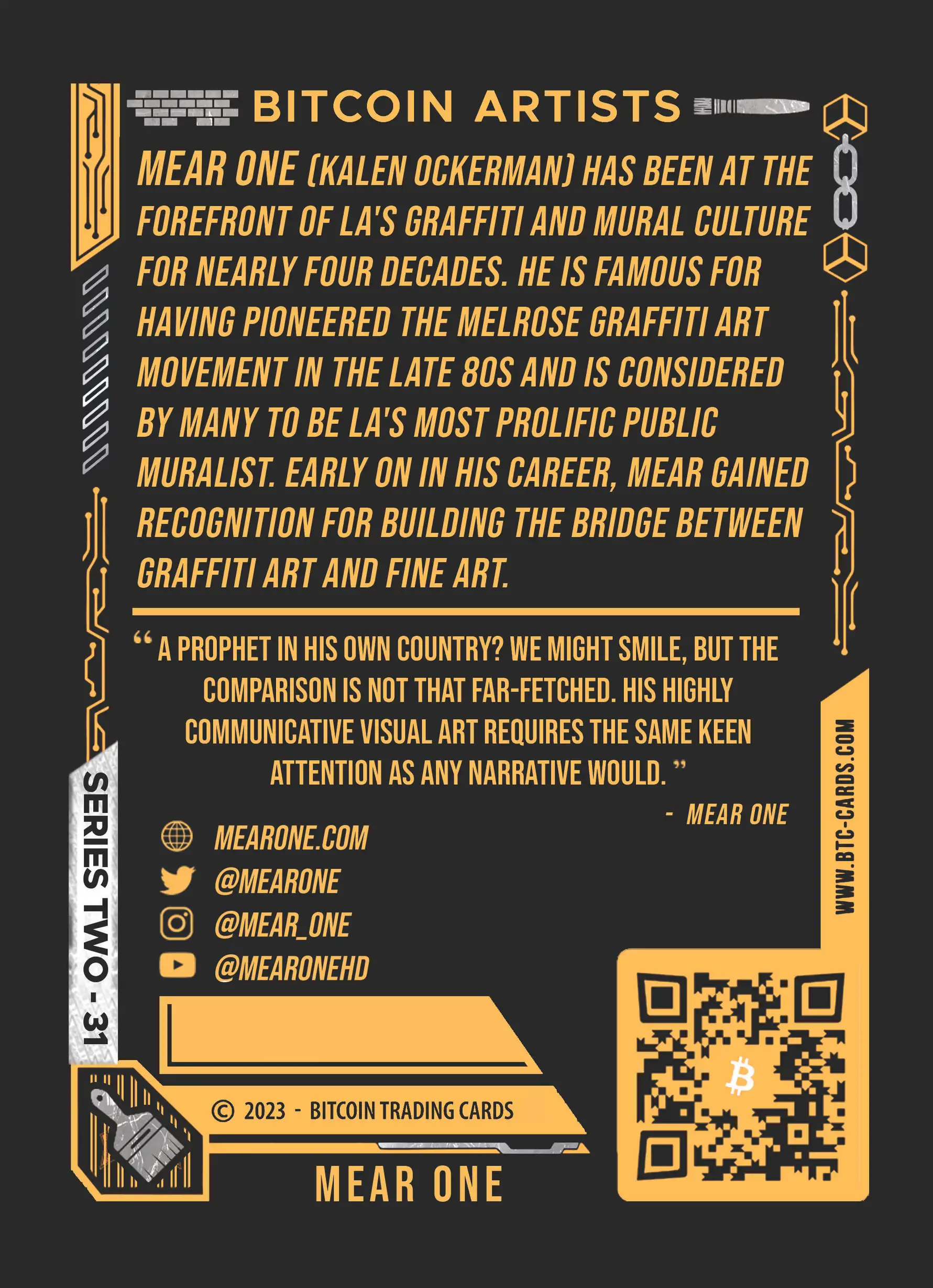 Mear One (Base) card back
