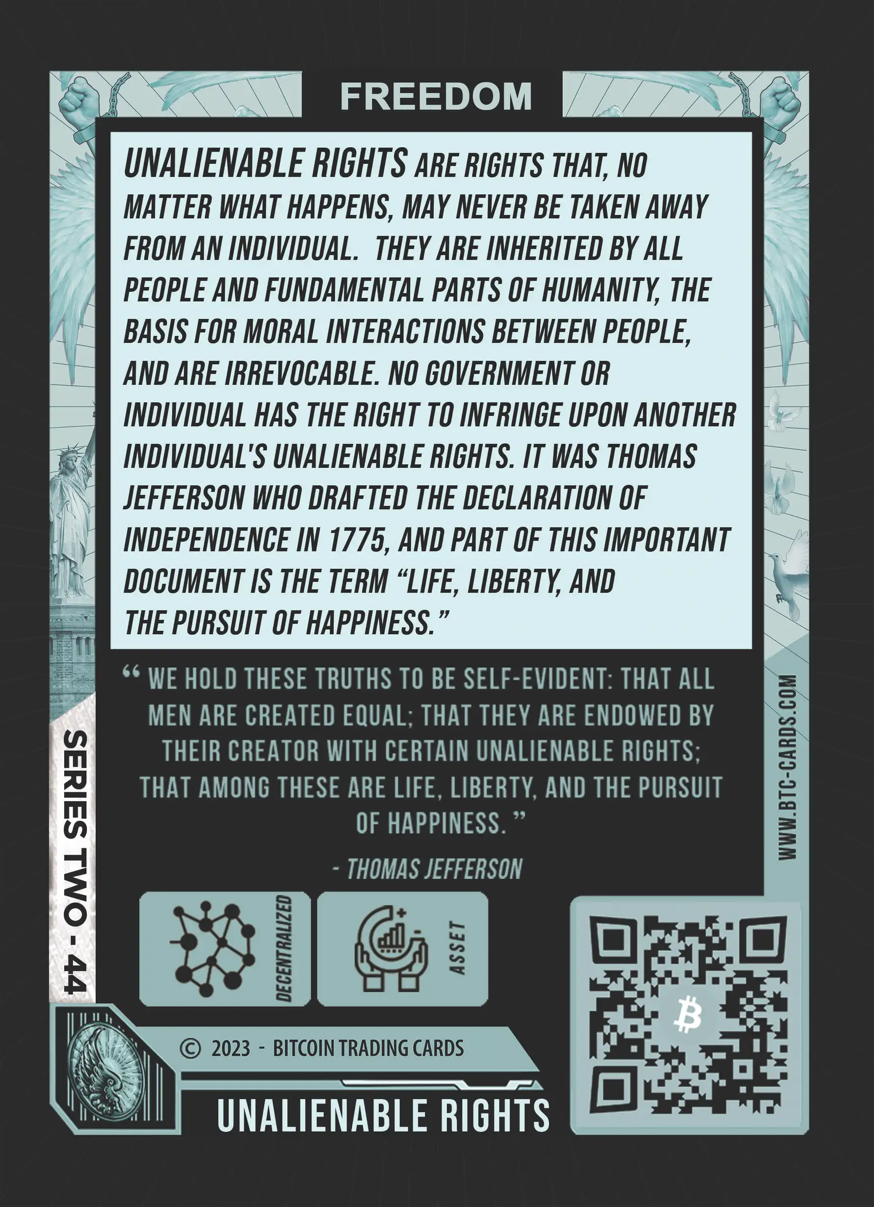 Unalienable Rights (Base) card back
