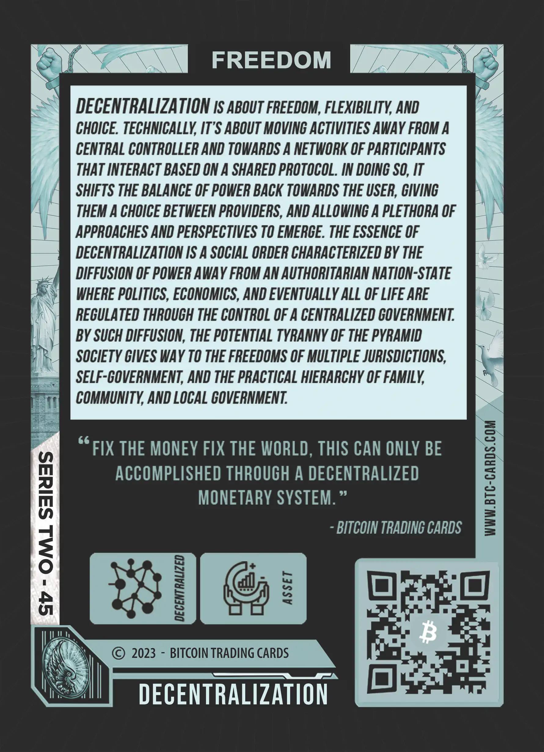 Decentralization (Base) card back