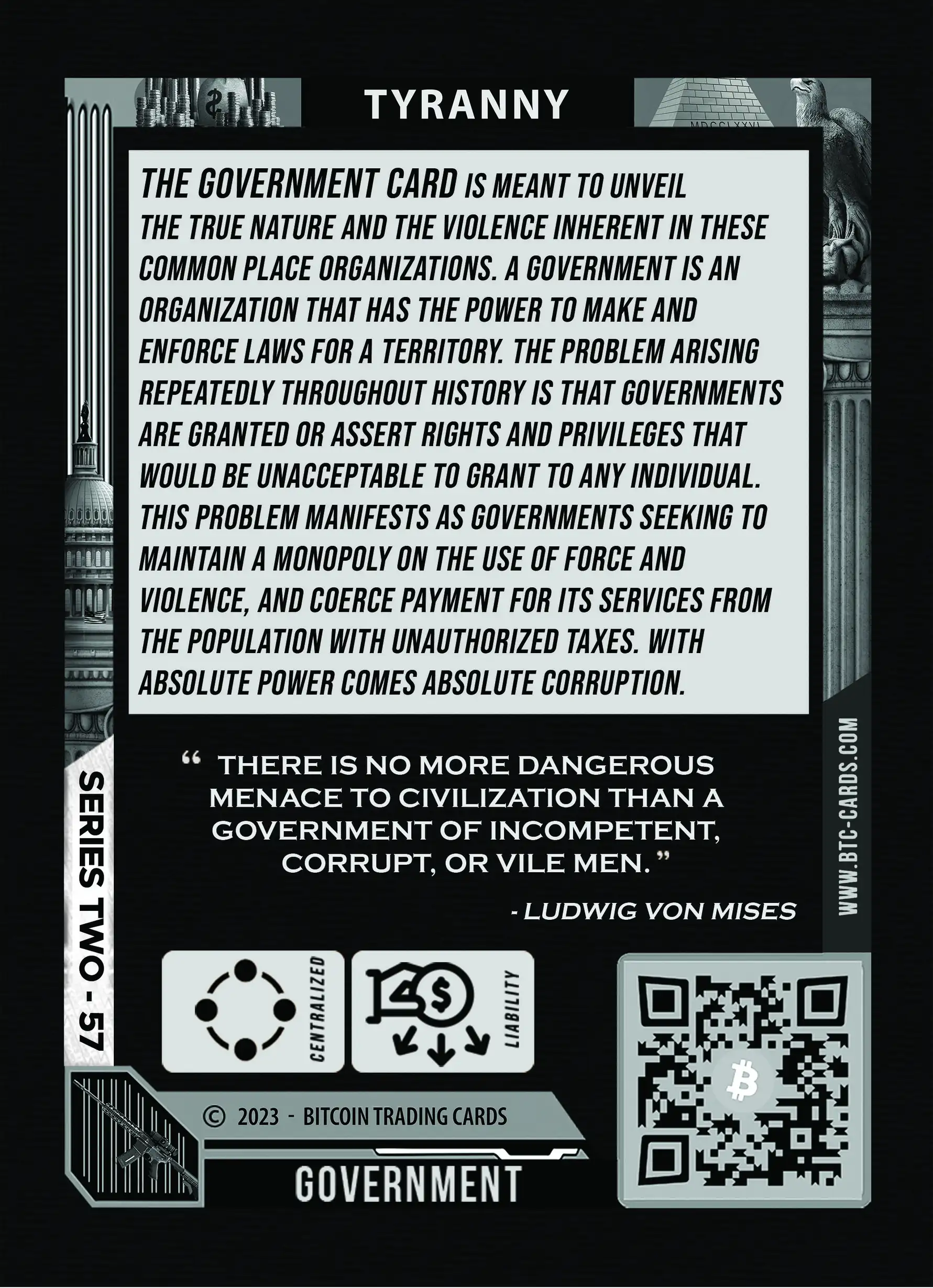 Government (Base) card back