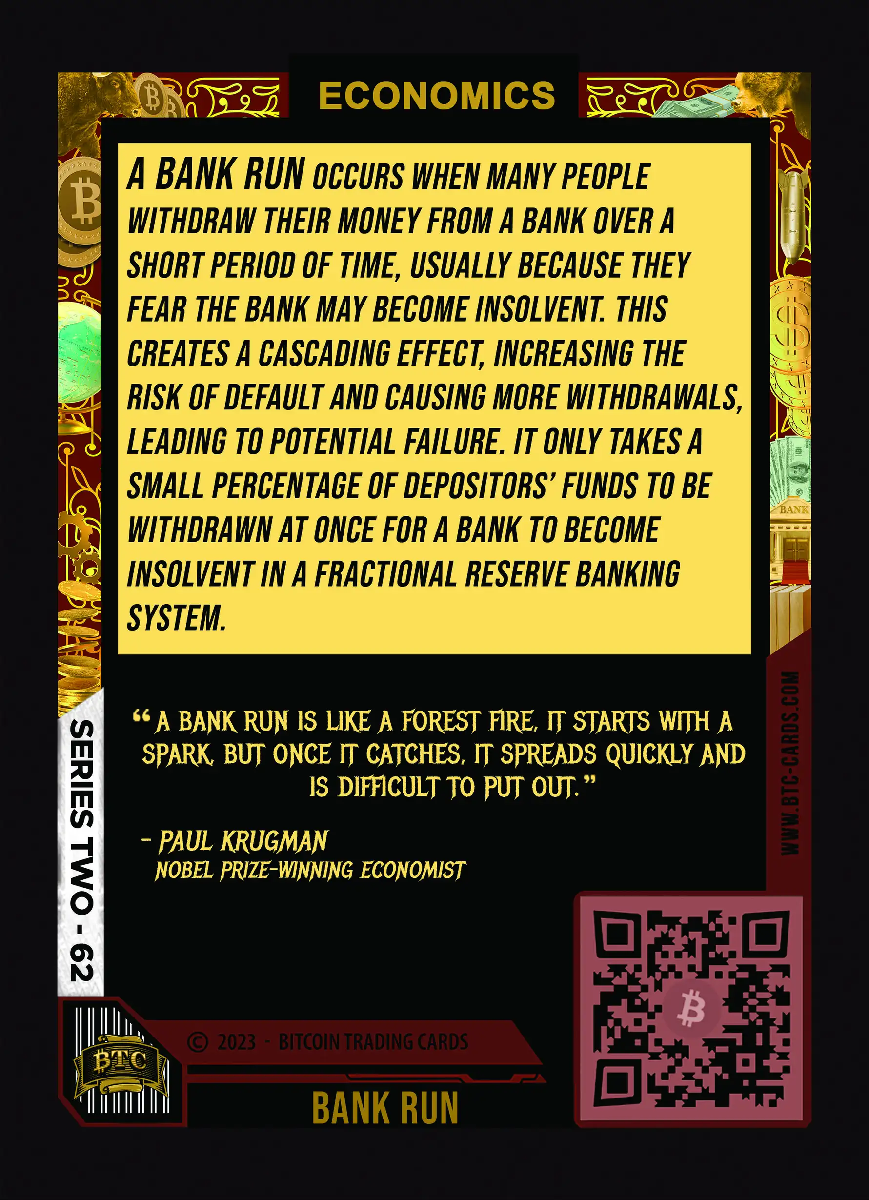 Bank Run (Base) card back