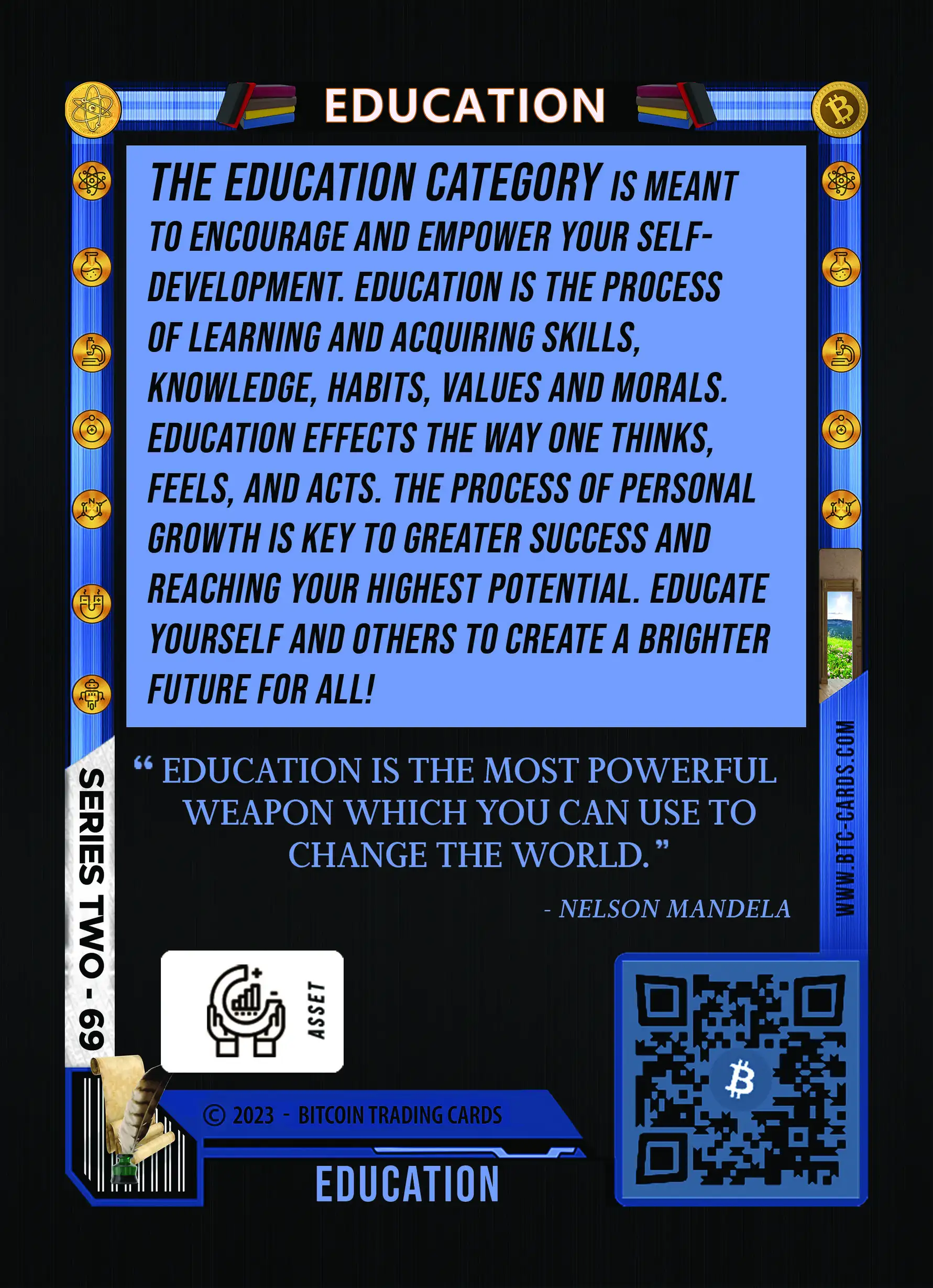 Education (Base) card back