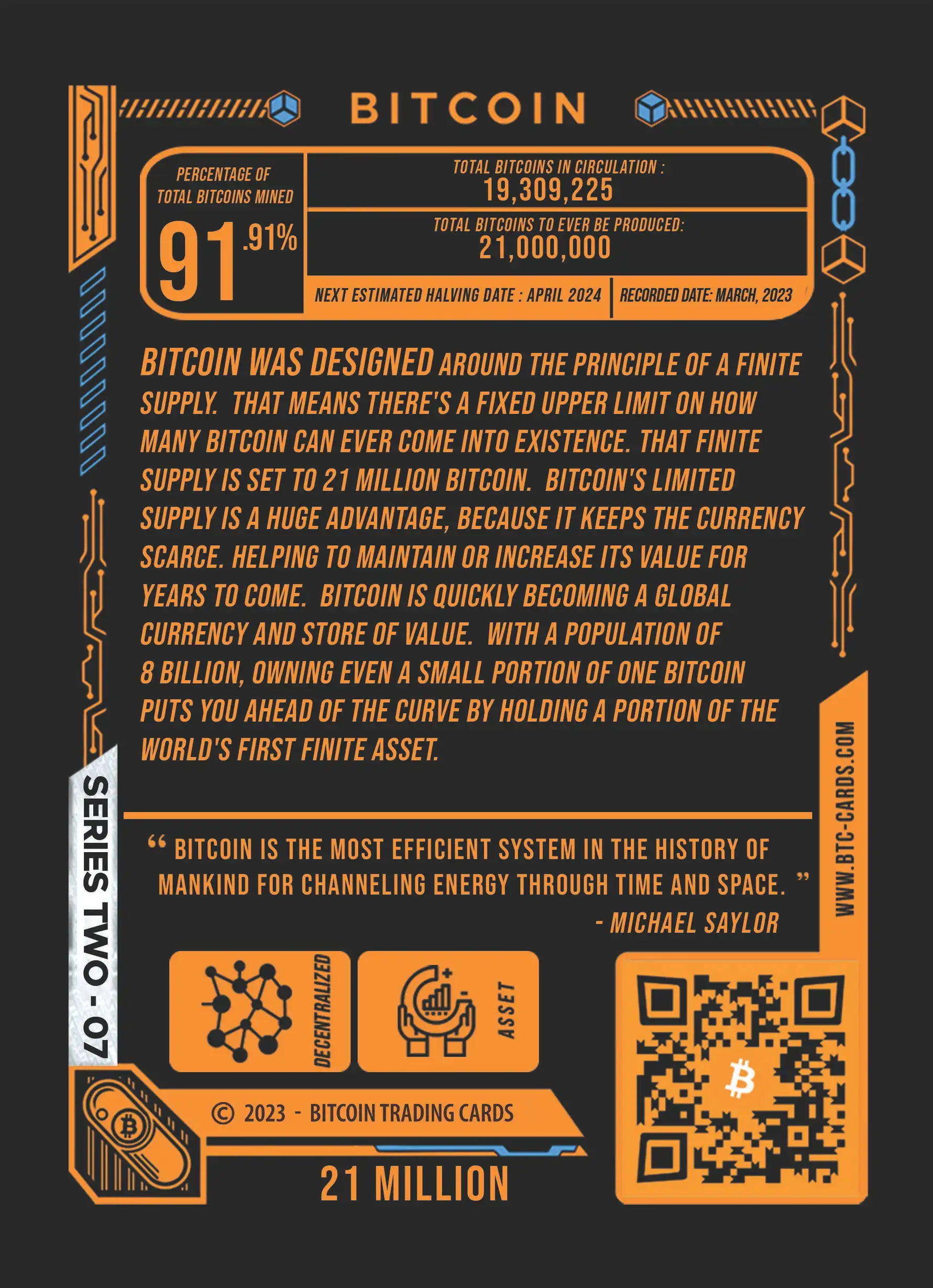21 Million (Base) card back